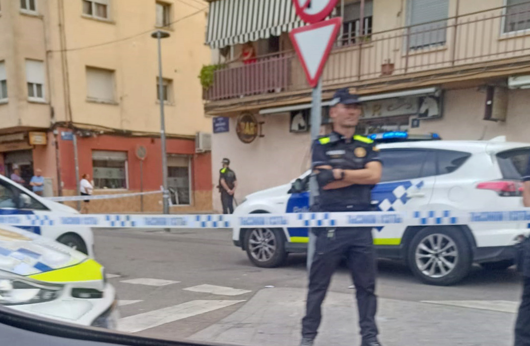Batuda policial a Terrassa
