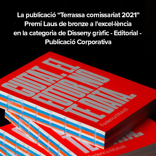 Premi Laus per al catàleg del cicle Terrassa Comissariat 2021