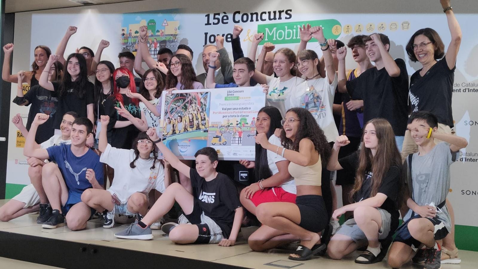 L'Institut Escola Pere Viver guanya un Primer Premi de mobilitat