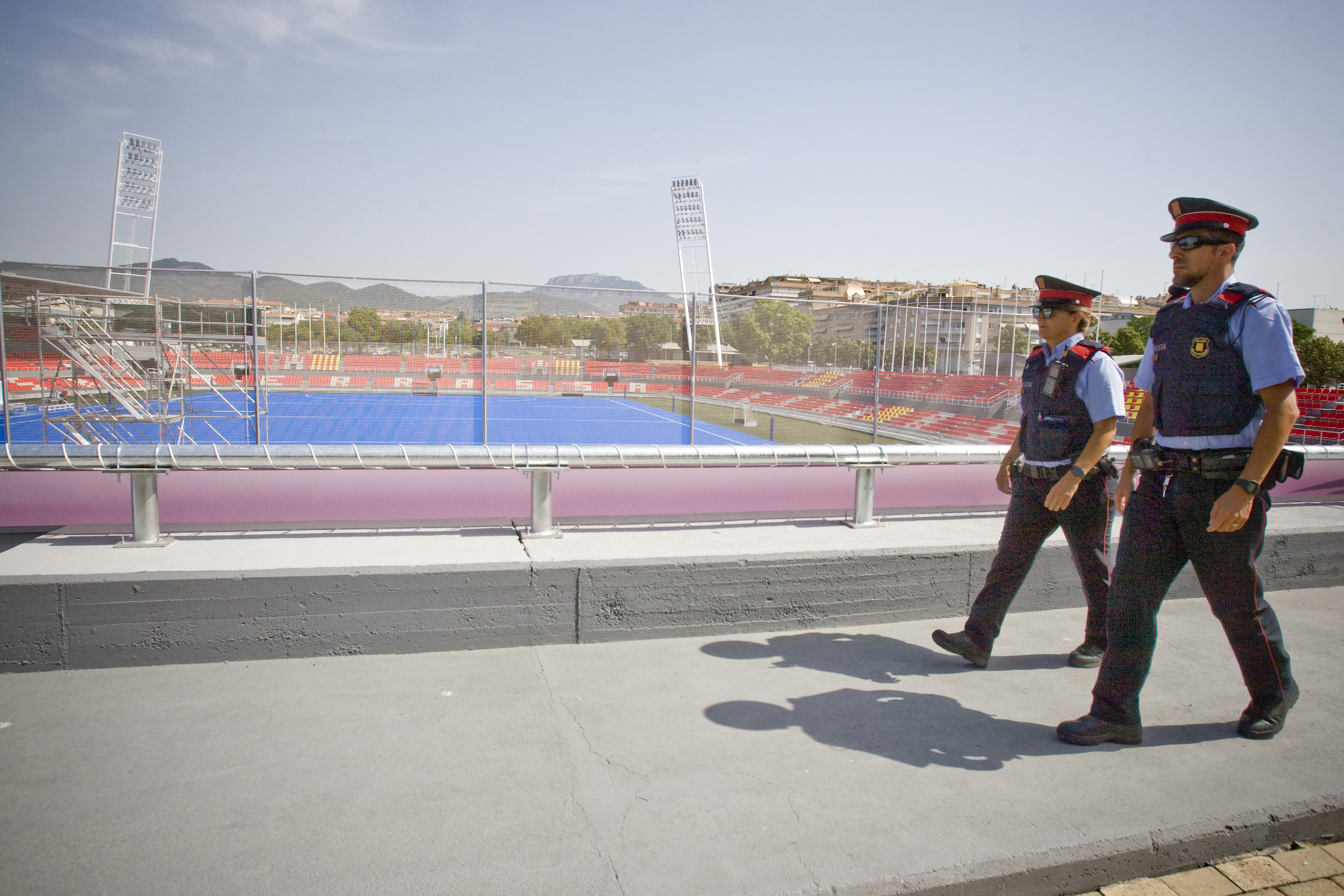 Garantir la seguretat en el Mundial de hockey