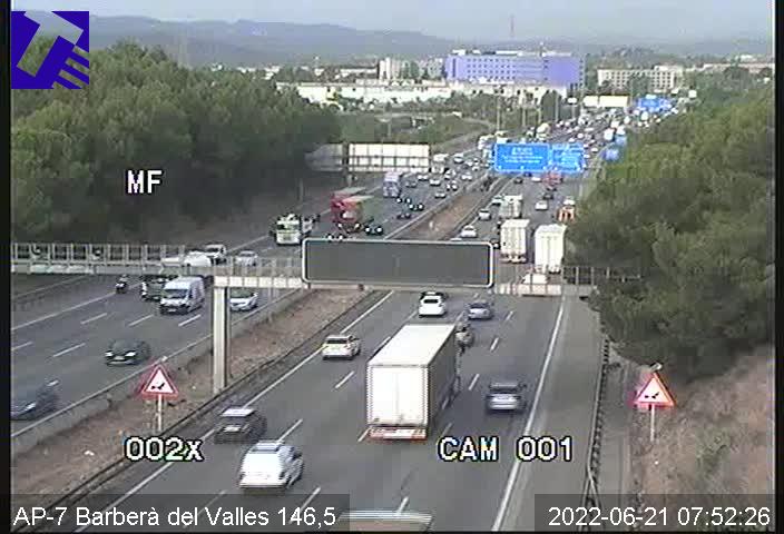 Matí complicat a la carretera