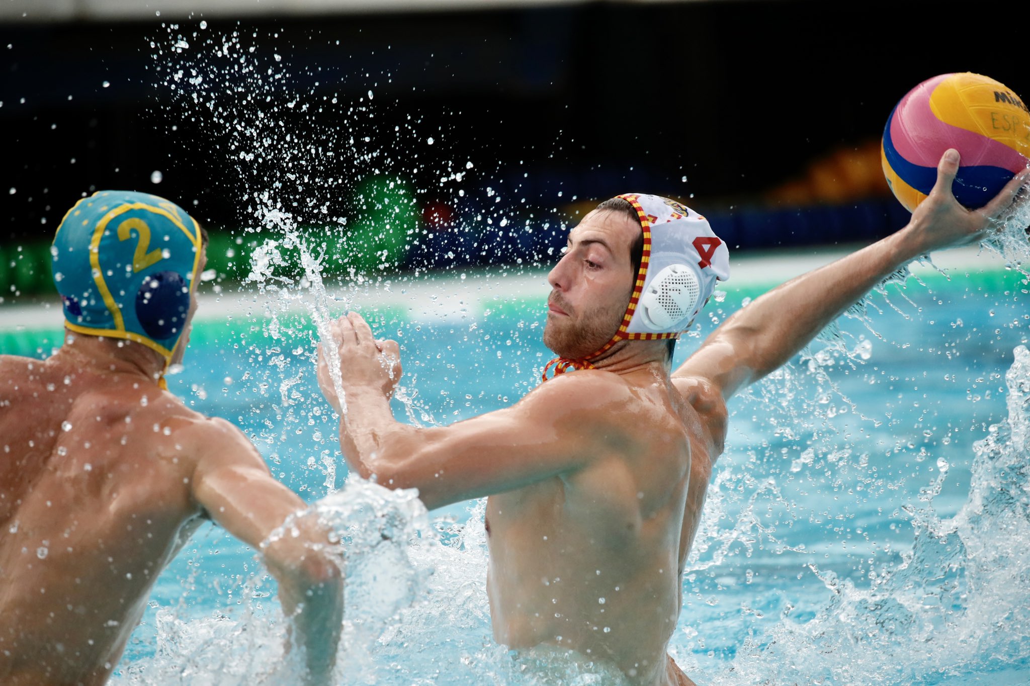 La selecció masculina de waterpolo goleja en el Mundial