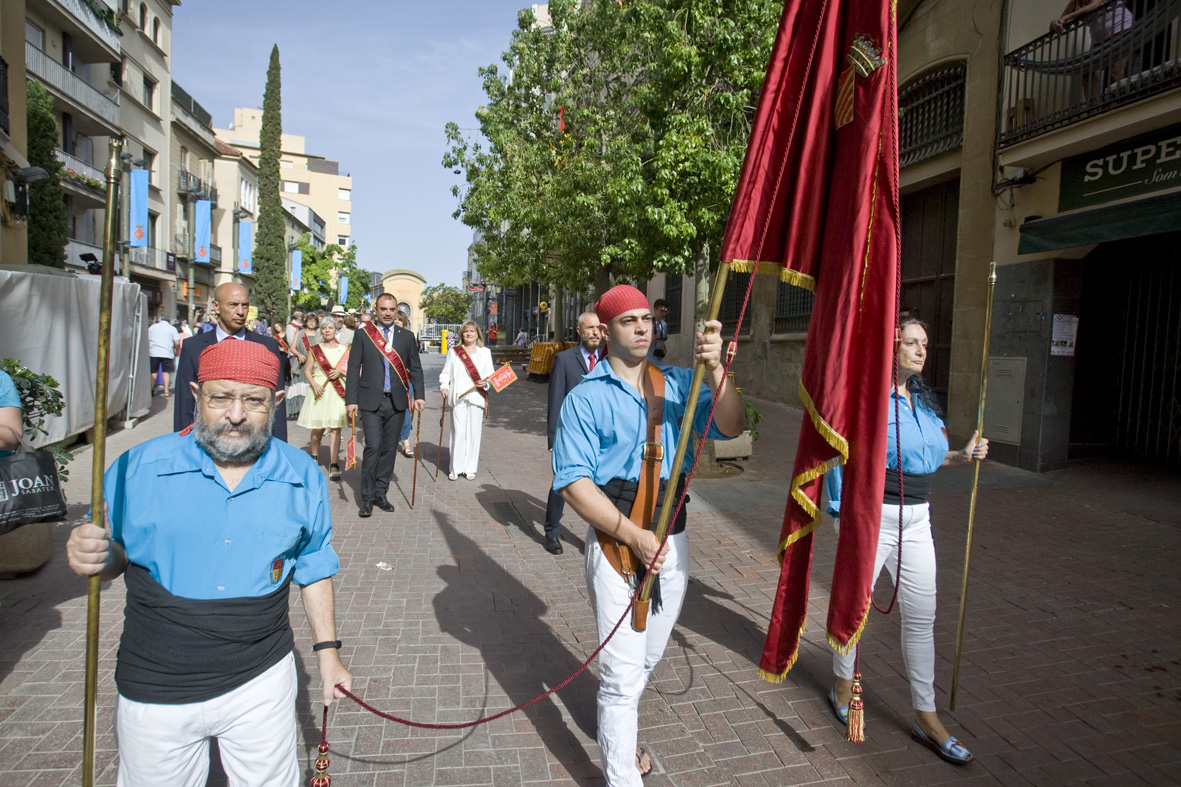 Seguici d'autoritats  i Ofici de la Festa Major de Terrassa