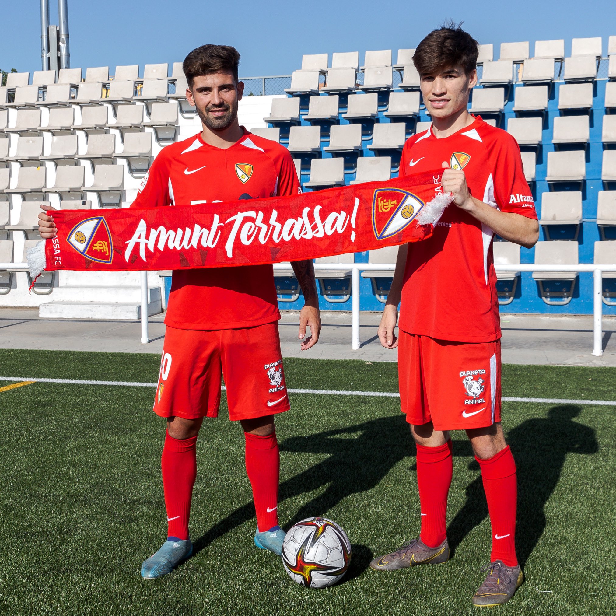 Sergi Serrano i Adri Lledó continuen al Terrassa FC