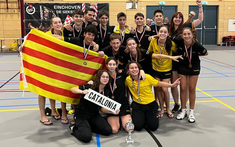 La selecció catalana sub-17, cinquena al Mundial de korfbal - 