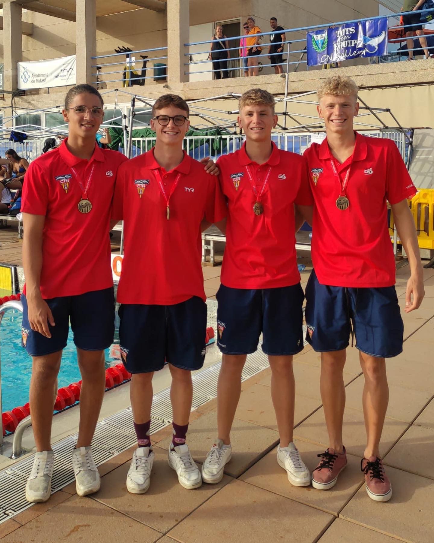 El CN Terrassa suma nou medalles en el Campionat de Catalunya júnior