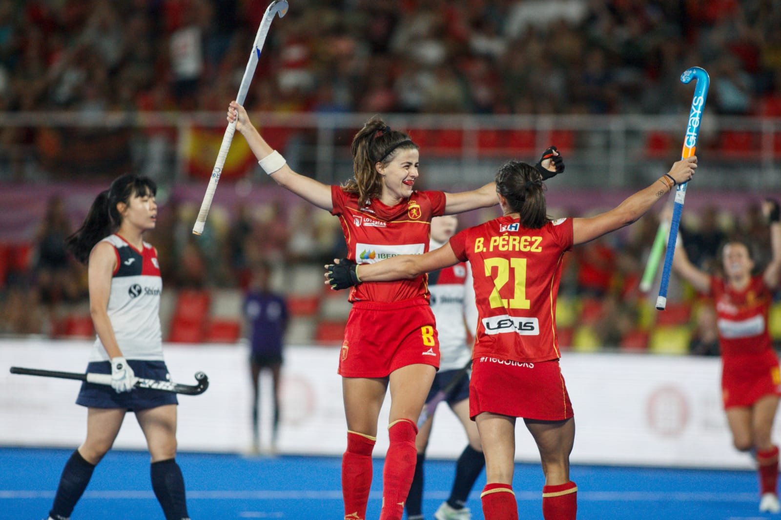 Espanya goleja Corea i és segona de grup