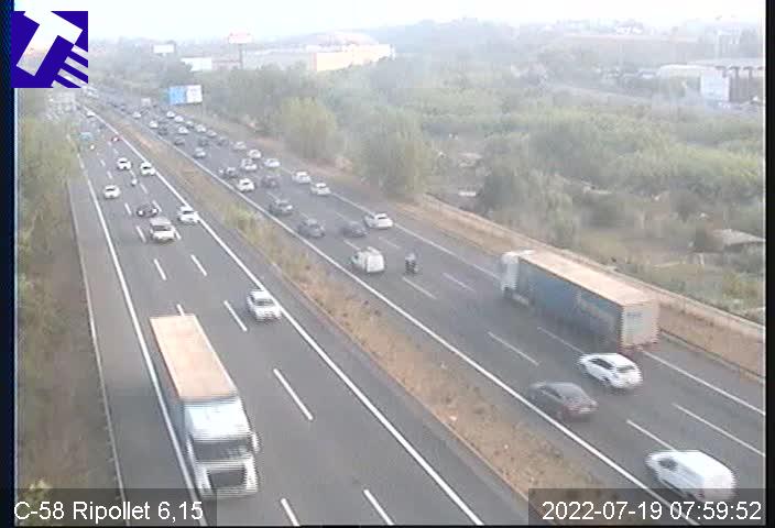 Circulació intensa a la C-58 i la B-30 i retards a l'R4 de Rodalies Renfe