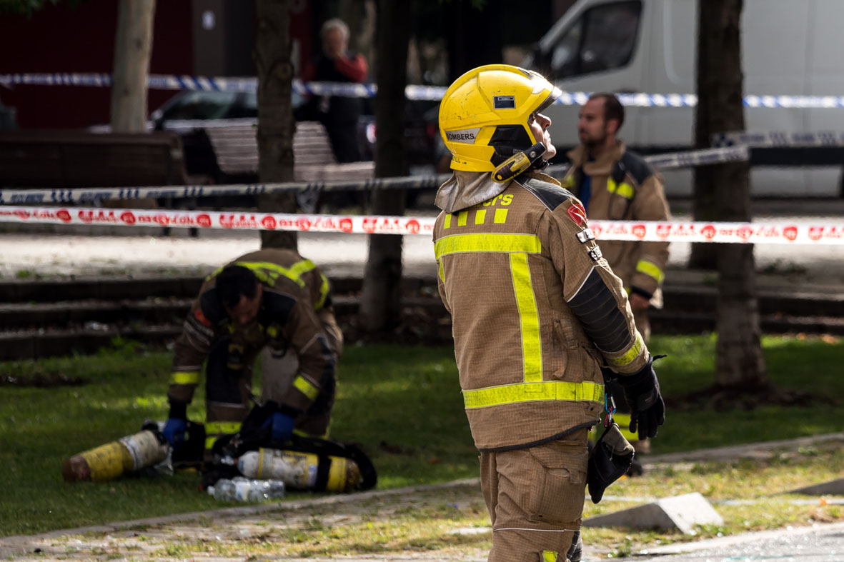 Dues alarmes de fuita de gas en mitja hora a Terrassa