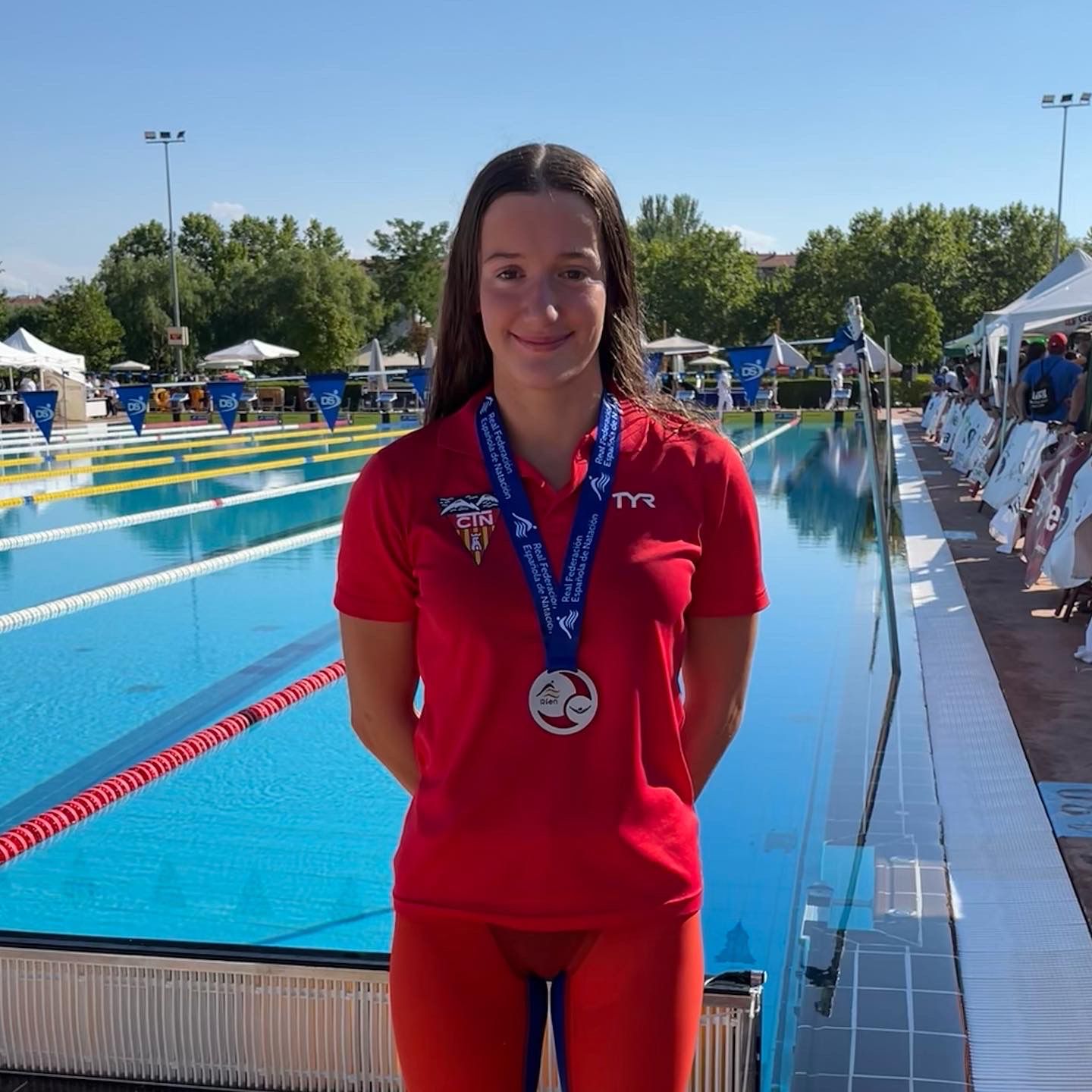 Iris Ferrer, plata en els 100 papallona de 14 anys al Campionat d'Espanya infantil