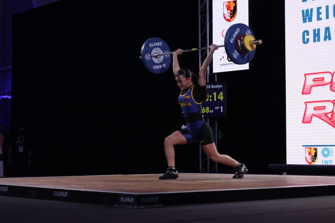 Vuitena plaça d'Evelyn Gómez Sosa a l'Europeu sub-15 d'halterofília