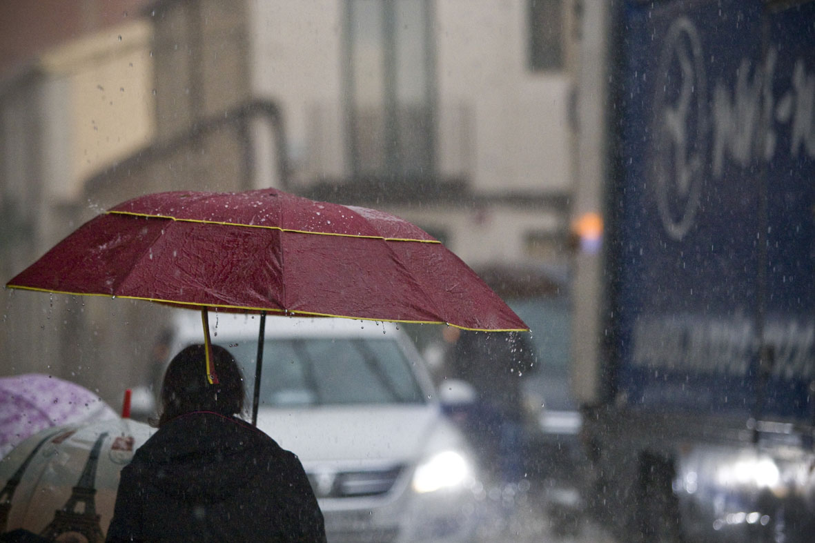 Perill alt per fortes pluges a Terrassa aquest diumenge