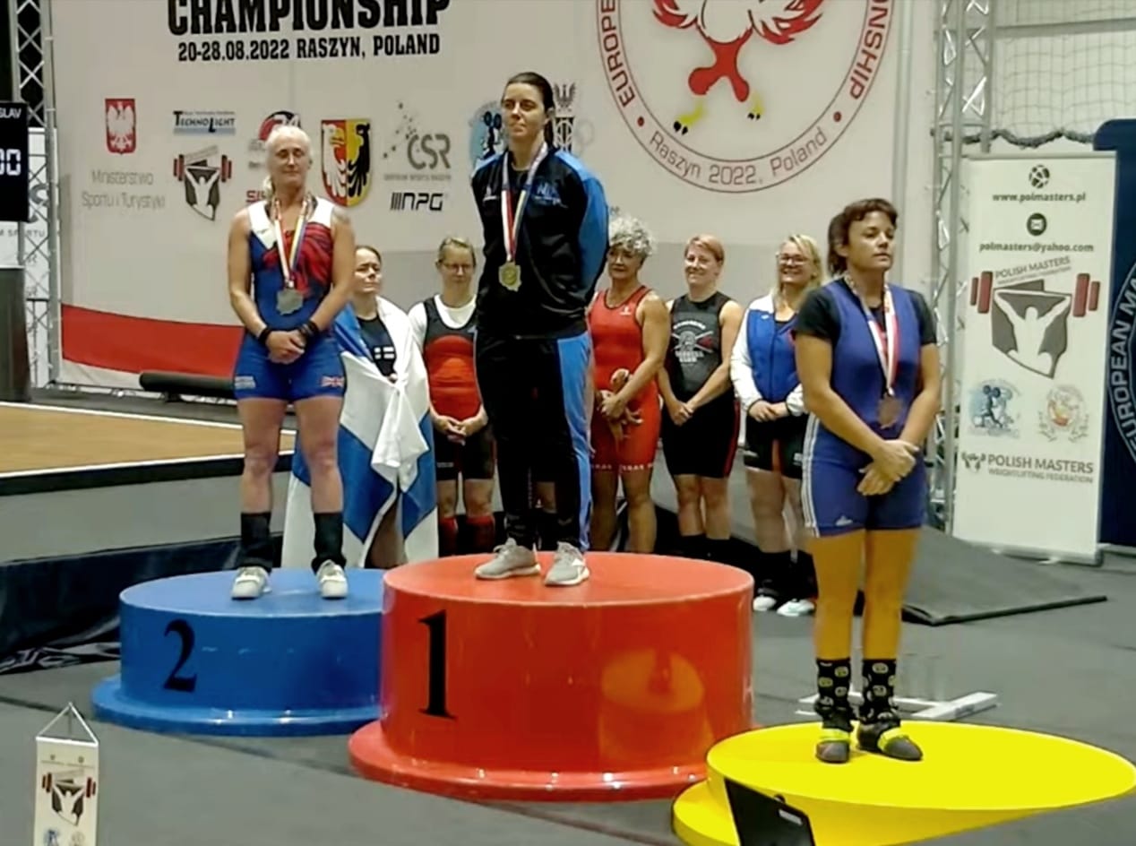 Elizabeth Rodrigues, campiona d’Europa màster