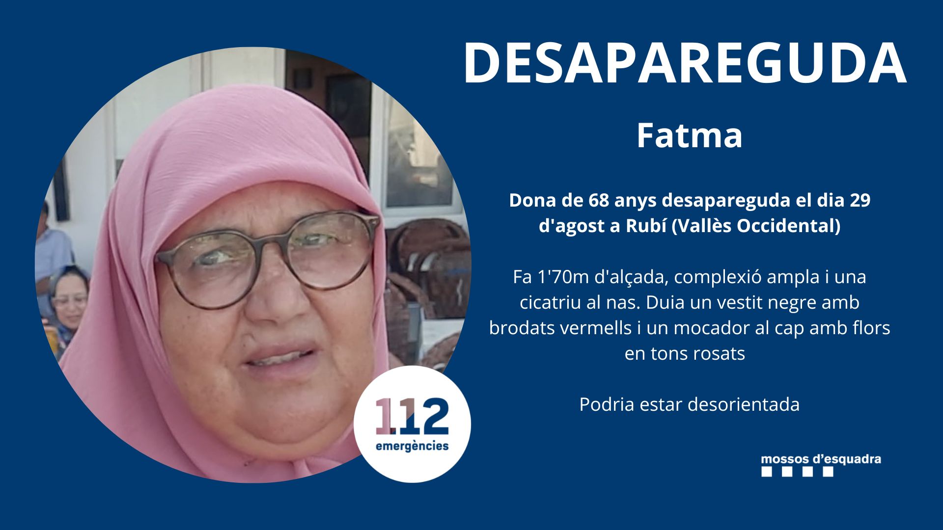 Troben morta una dona de Rubí desapareguda des de dilluns