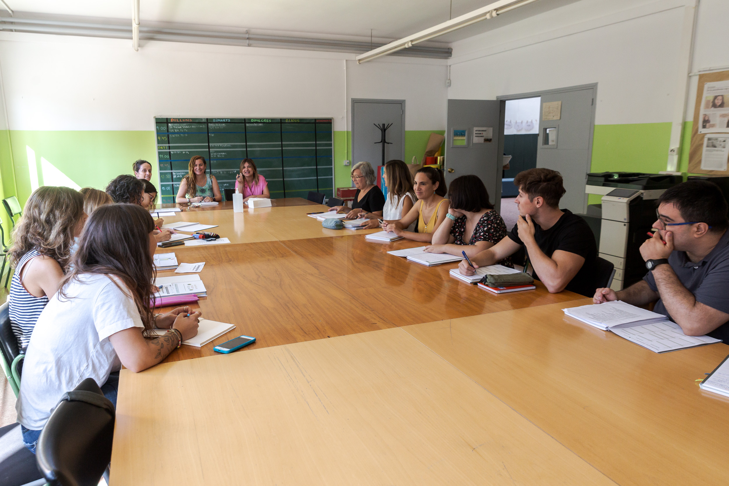 Dos dies per ultimar el nou curs escolar