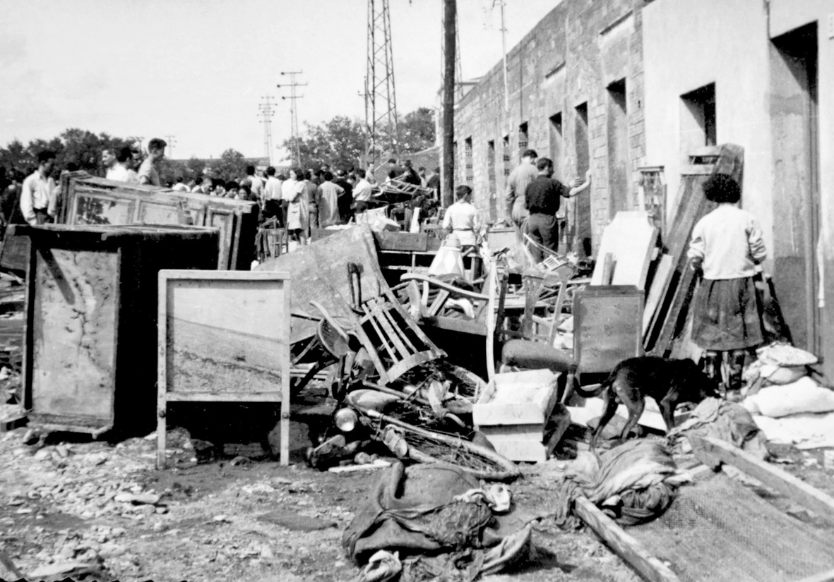 Fotos inèdites de les riuades de Terrassa - 