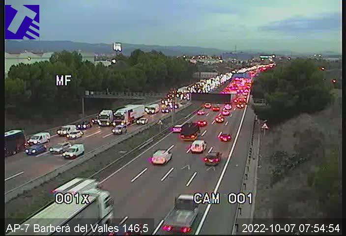 Matí complicat a la carretera