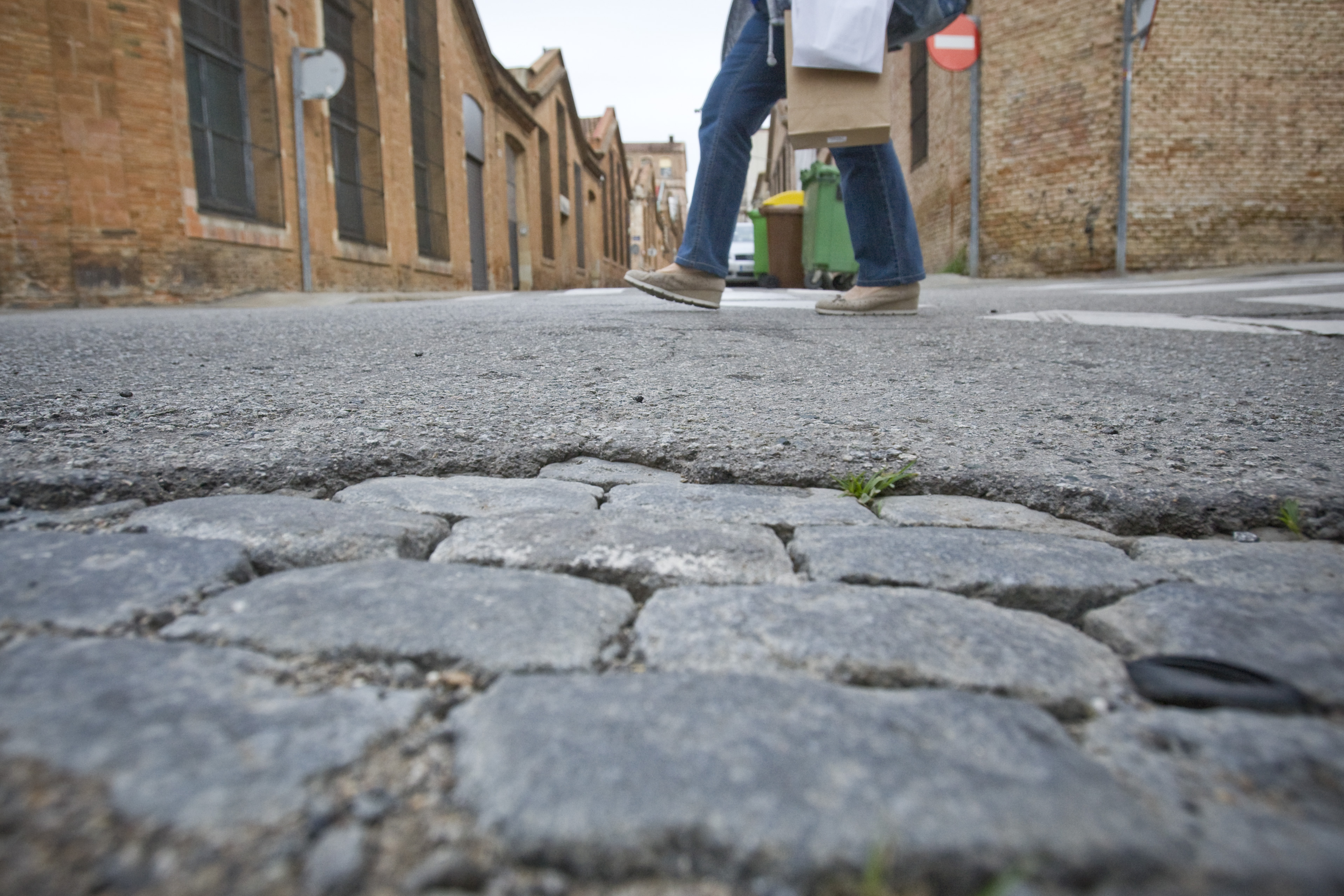 Tornem a les llambordes a una part del centre de Terrassa?