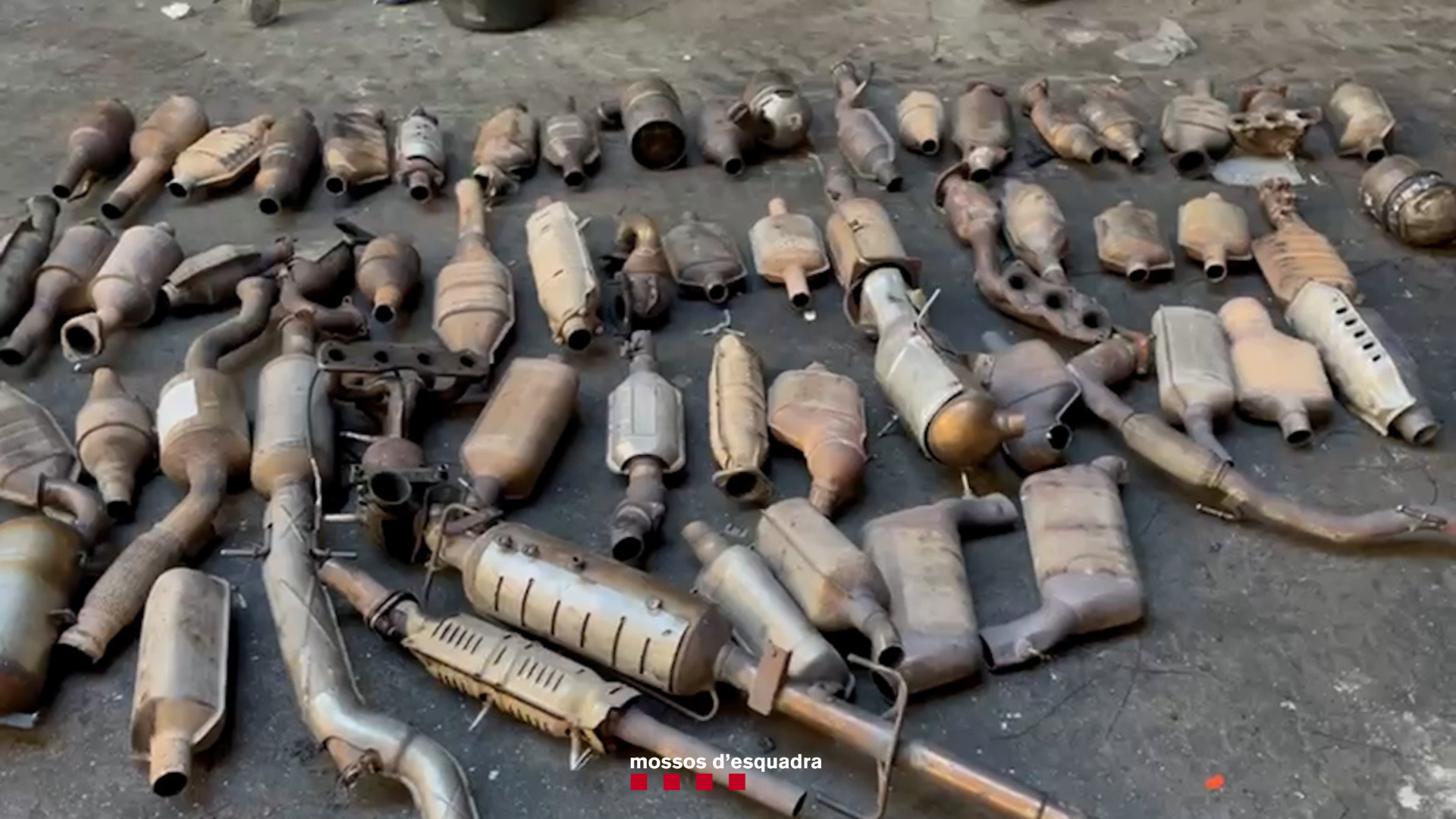 Lladres de catalitzadors a Terrassa