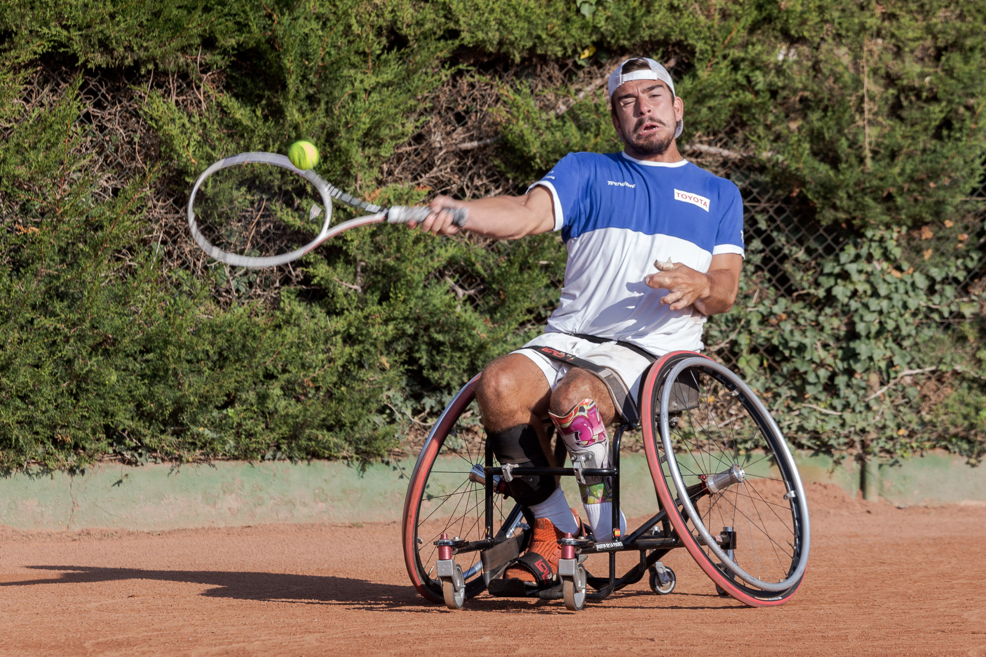 Martín de la Puente, favorit al títol català de tennis en cadira de rodes