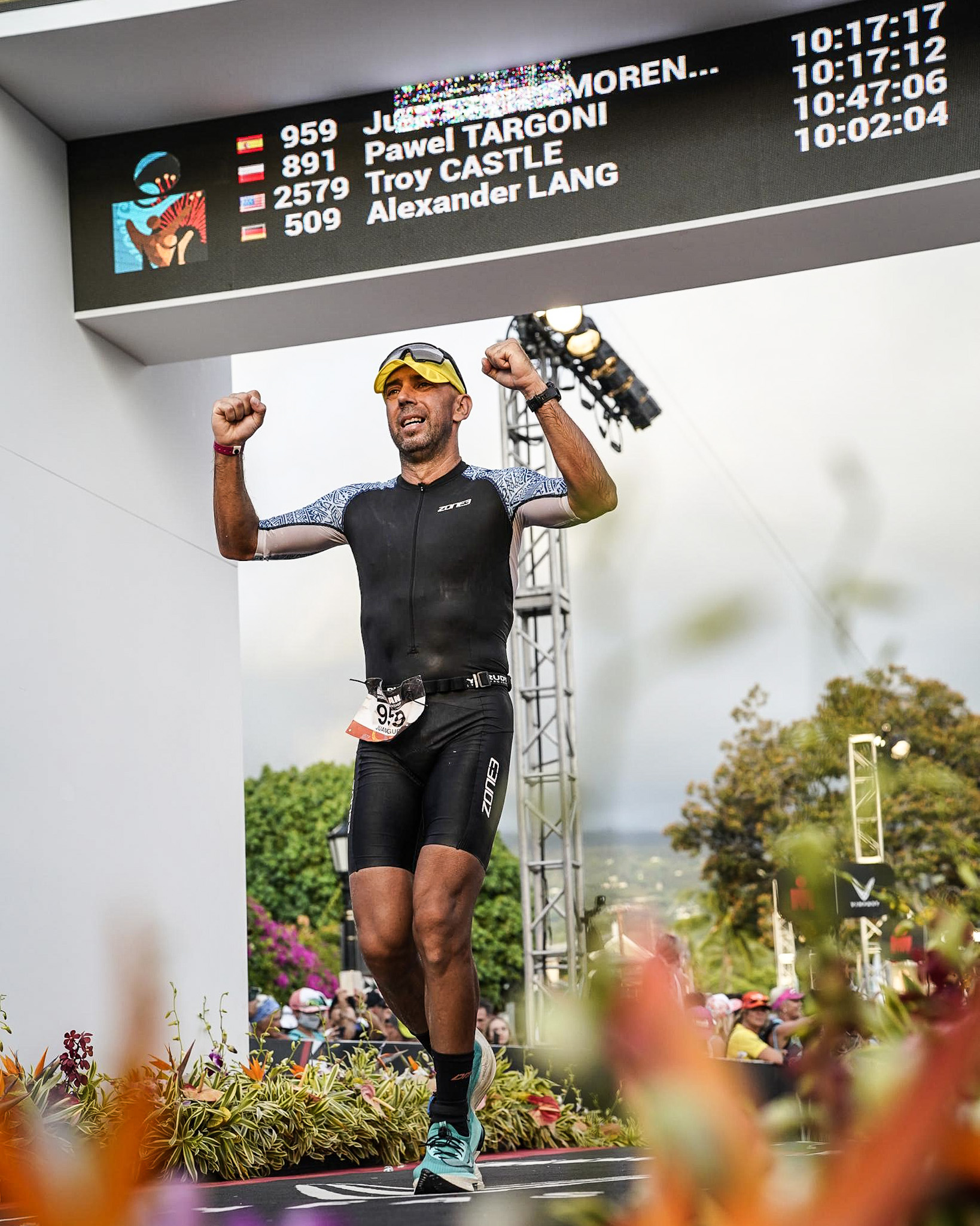 Juanmi Moreno participa en el Mundial d'Ironman a Hawai
