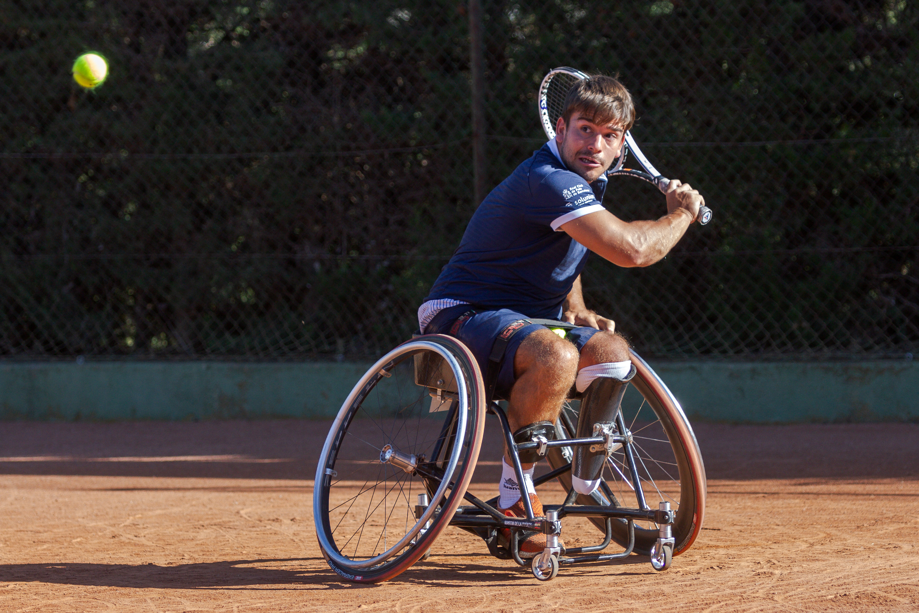 Martín de la Puente guanya el Campionat de Catalunya de tennis en cadira de rodes