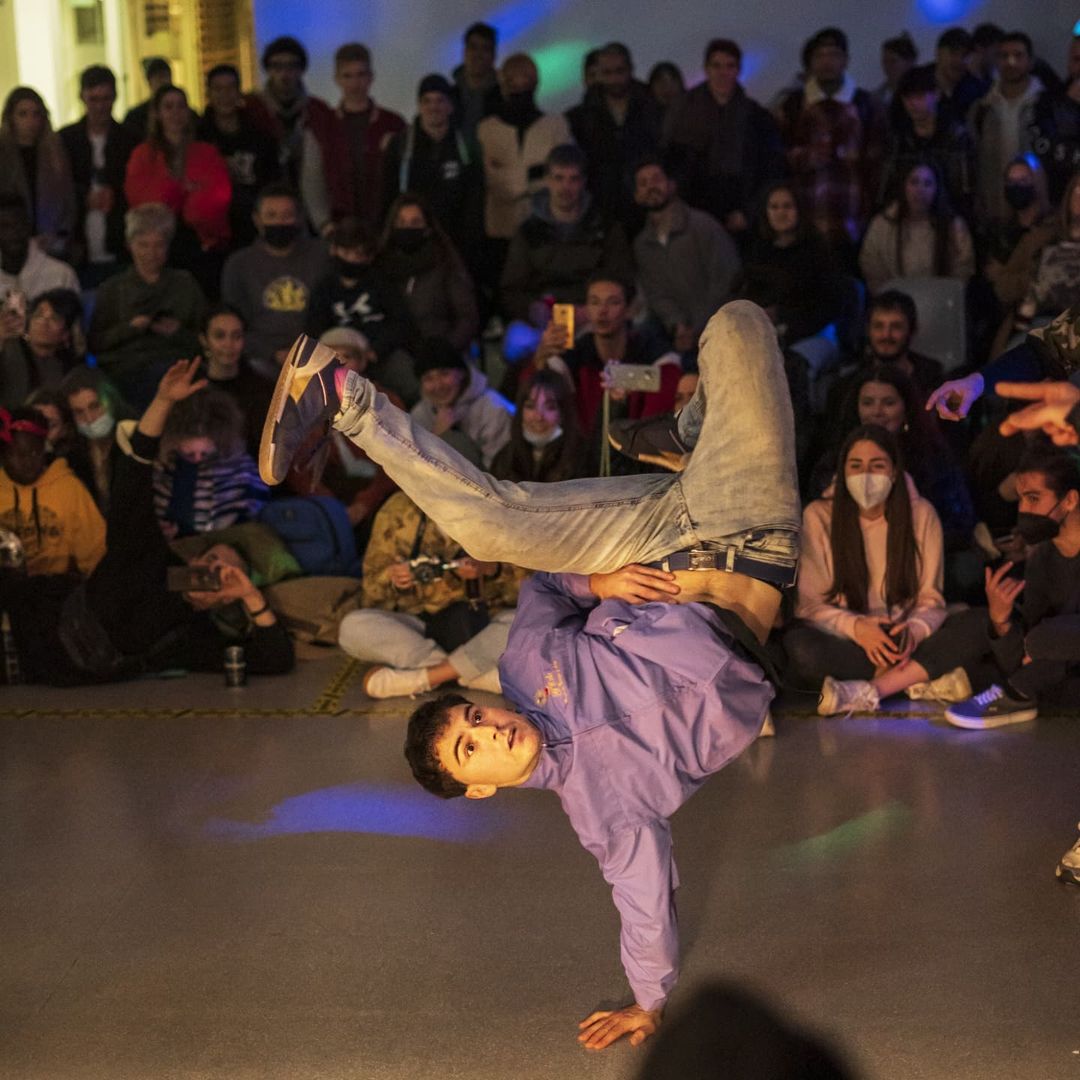 Breakdance en competició