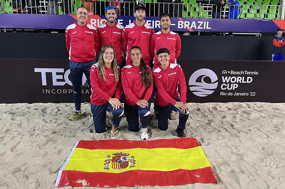 Gerard Rodríguez i Ariadna Costa, quarts del món en tennis platja