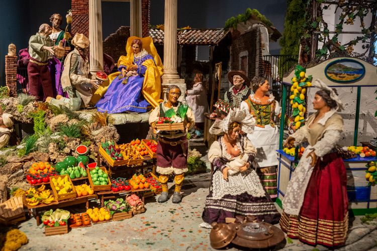 Un pessebre ambientat a Nàpols