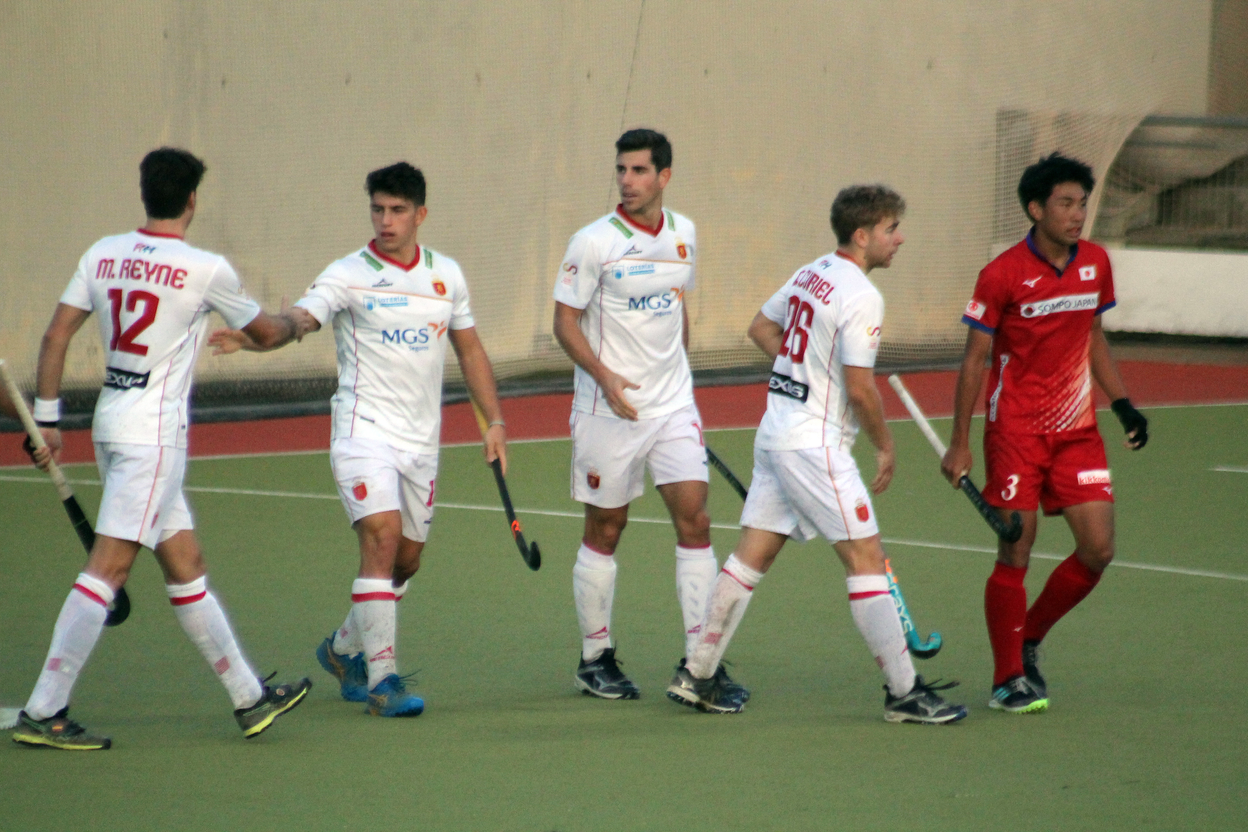 La selecció masculina de hockey derrota Corea