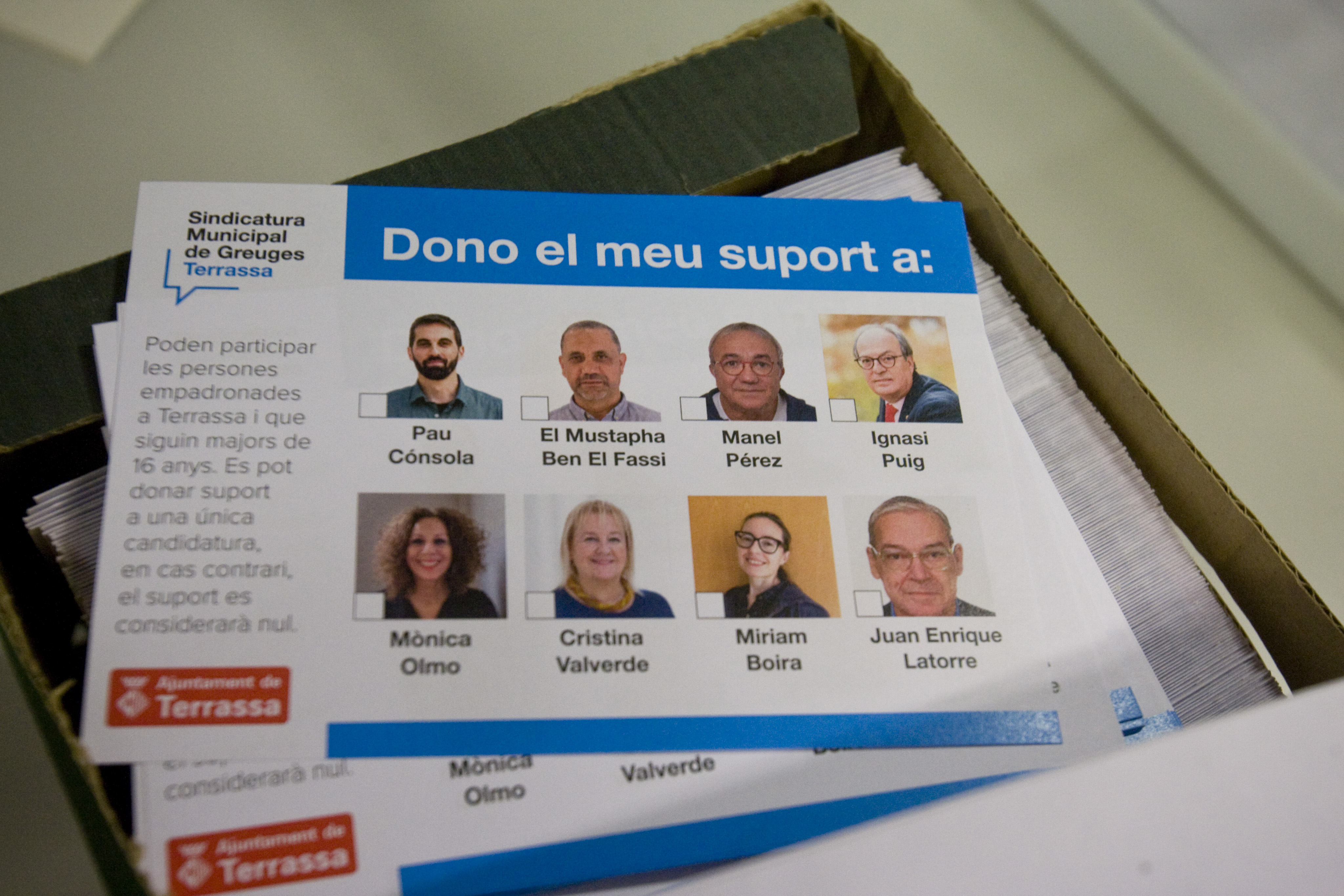 Comença l'elecció de candidat a síndic de Terrassa