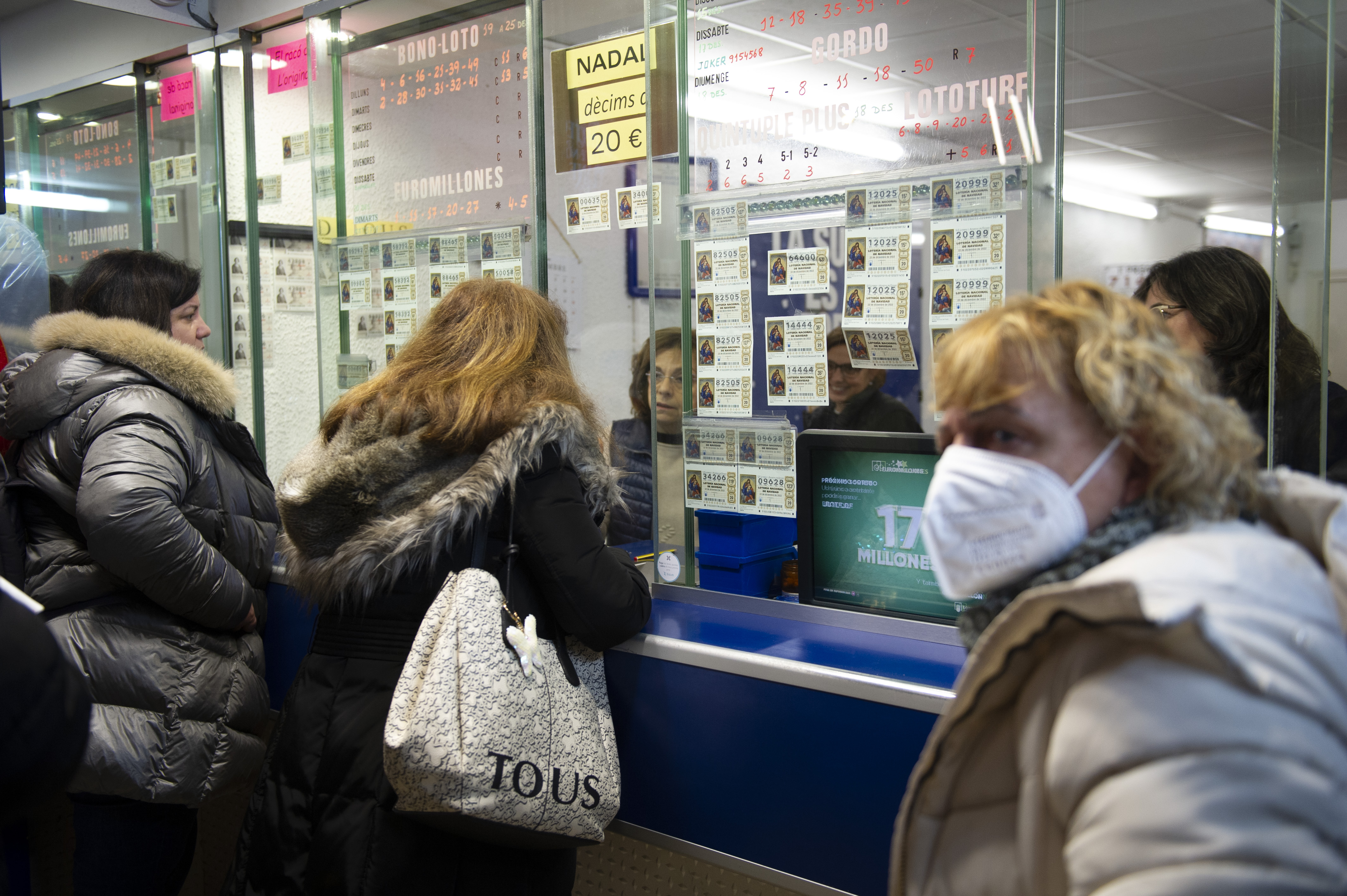 La loteria de Nadal somiada estava a Terrassa