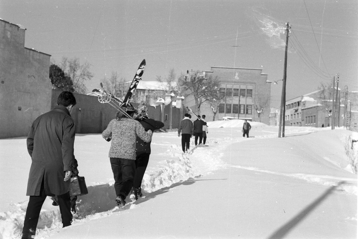 FOTOS | Una nevada que va paralitzar Terrassa