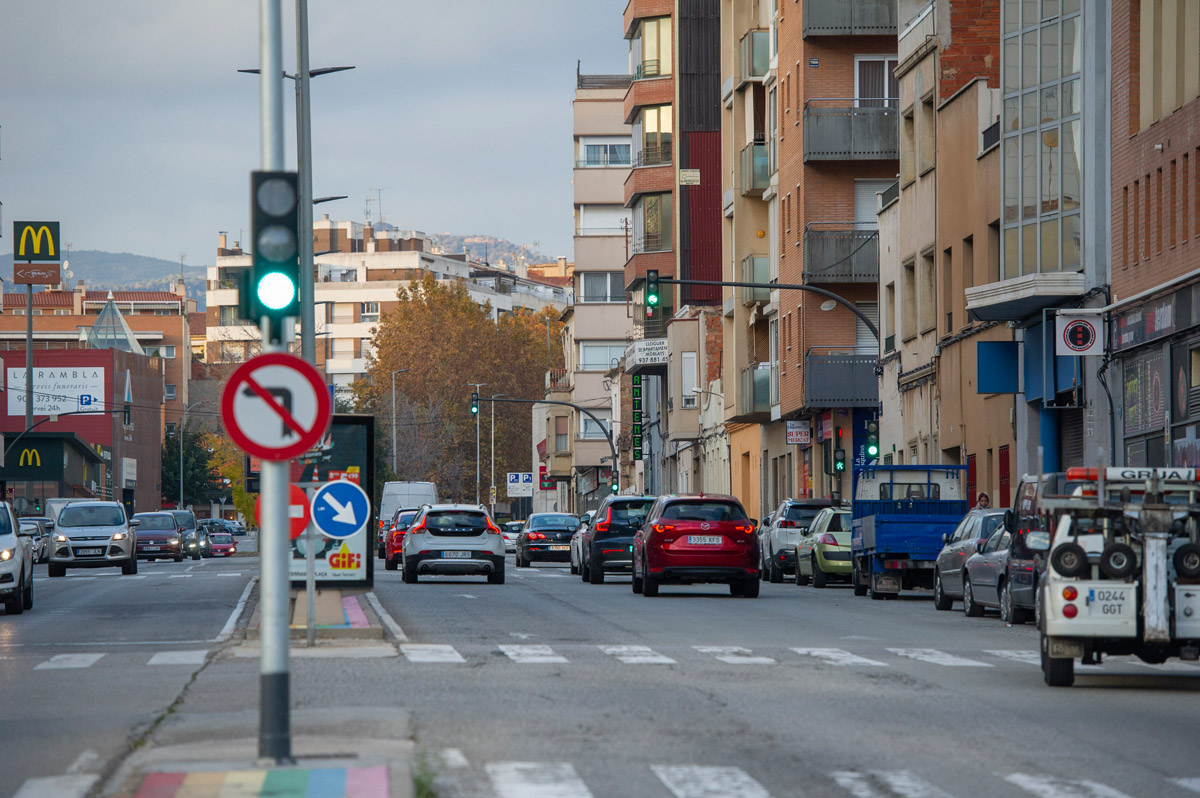 Persecució a Terrassa: anava sense assegurança ni carnet