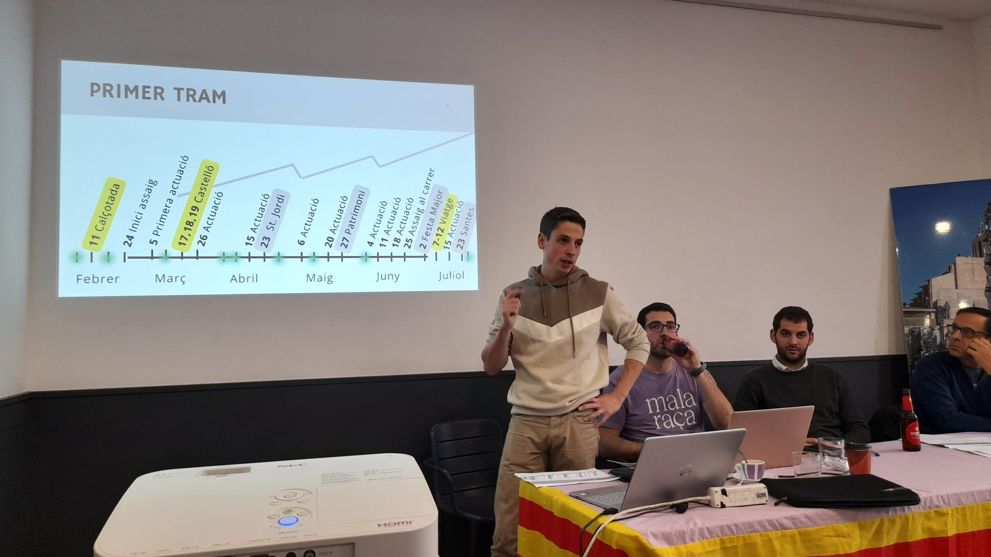 Els Minyons de Terrassa escullen Xavi Jurado com a cap de colla