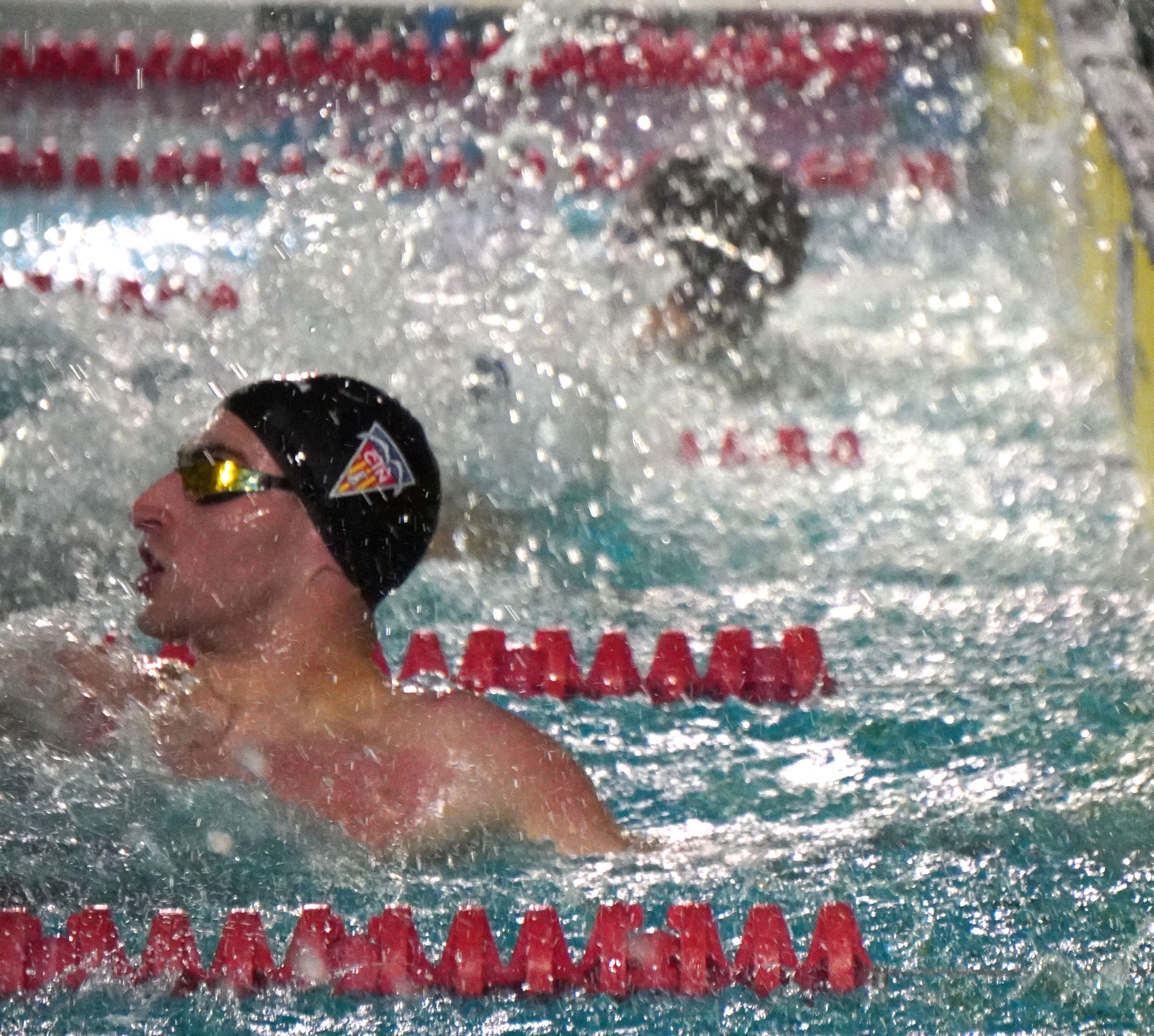 César Castro, dinovè en els 100 lliure de les TYR Pro Swim Series de Knoxville