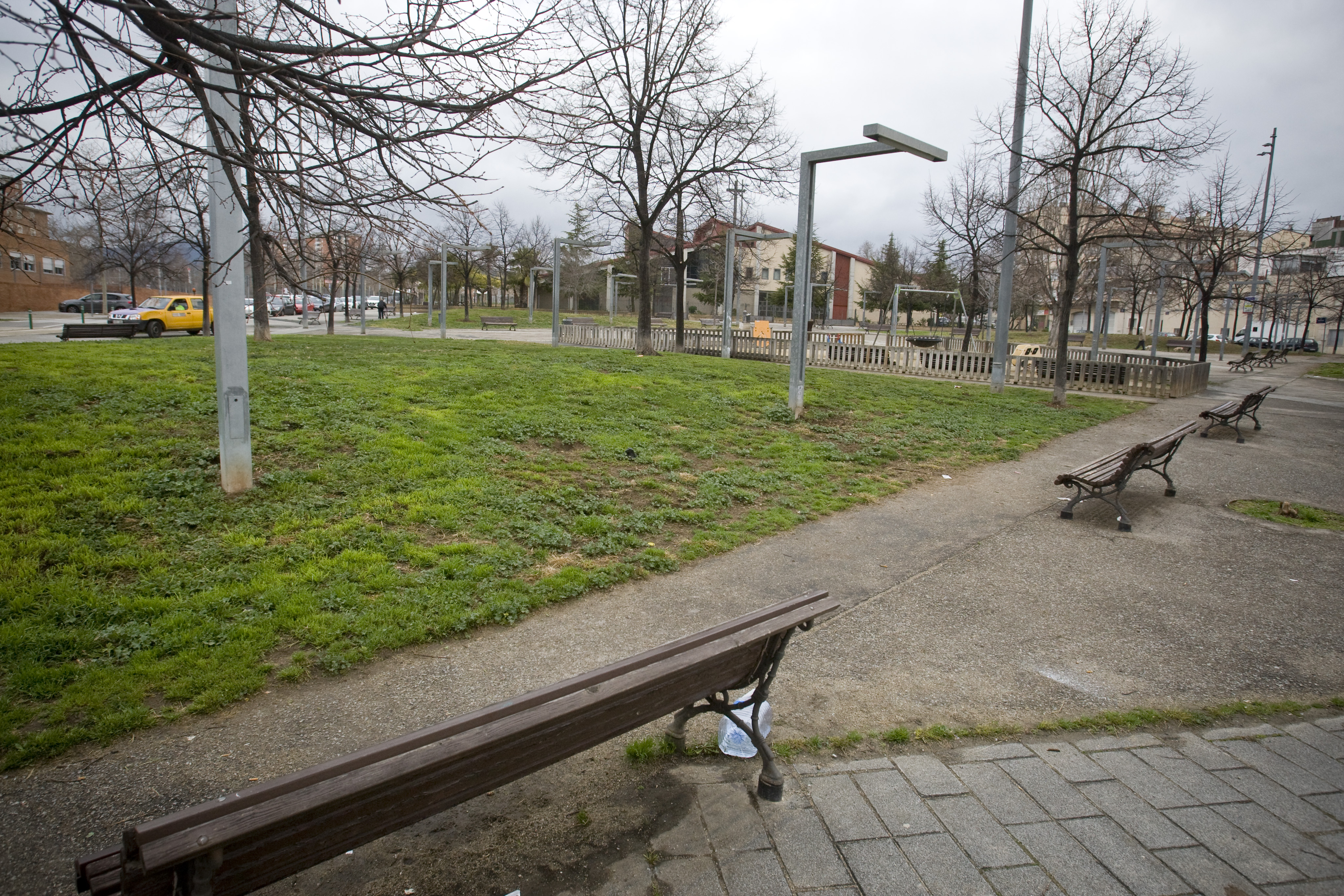 Cel força tapat i ambient fred