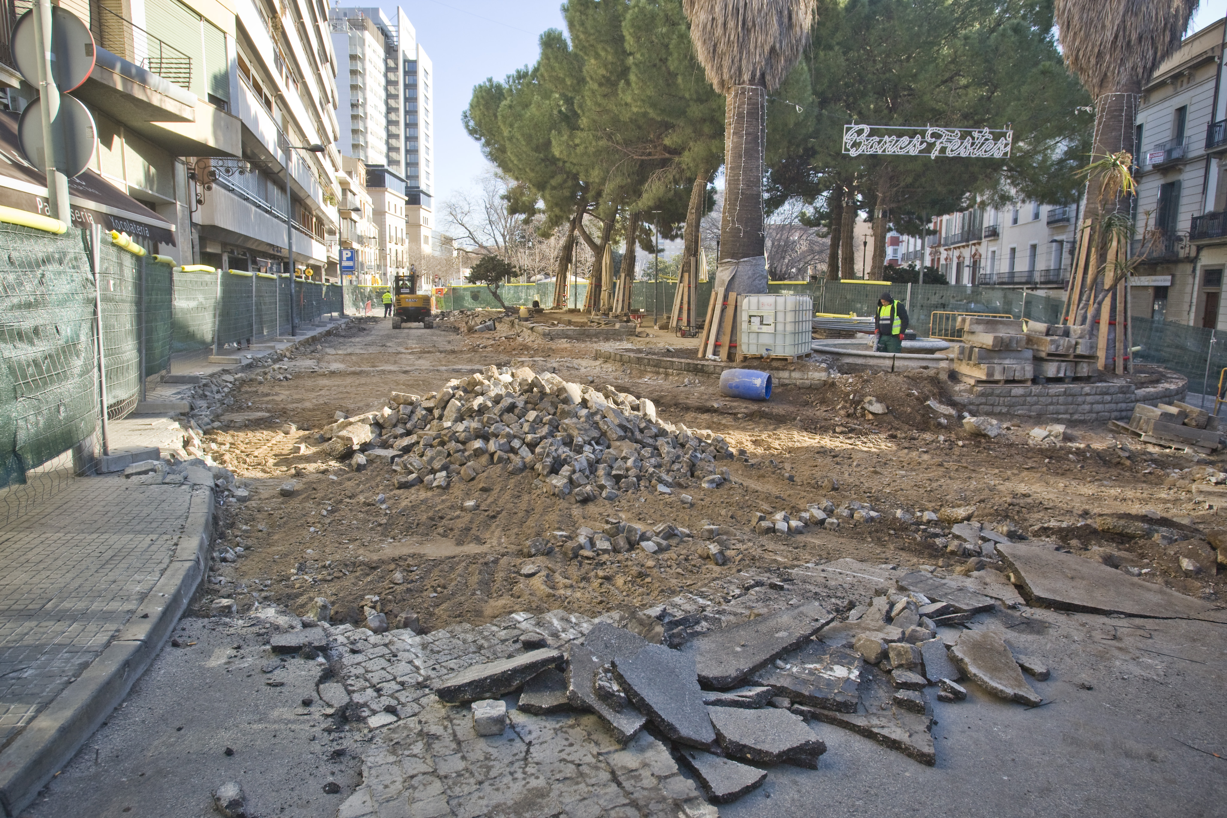 Com integrar les llambordes en el nou Passeig