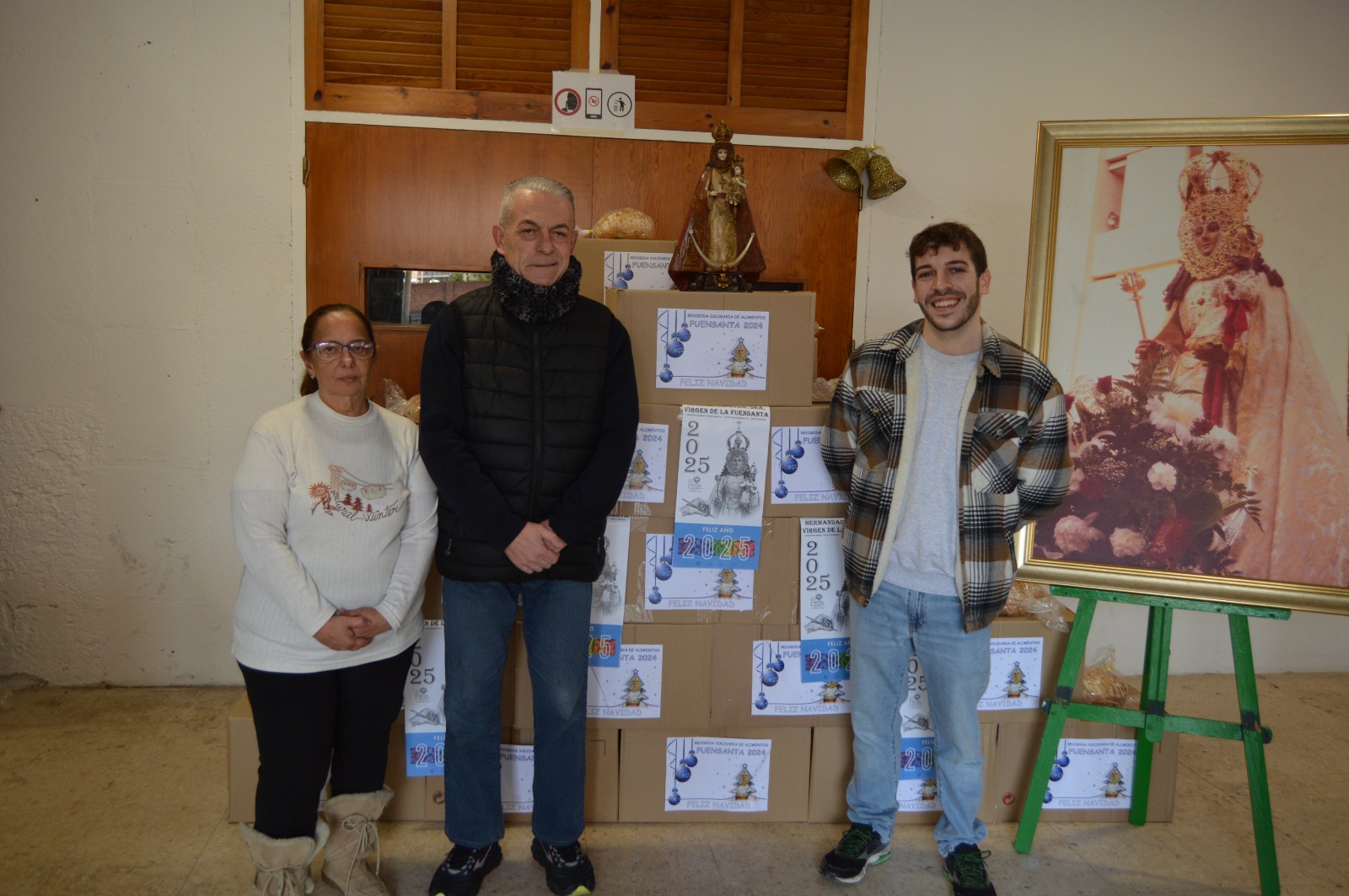 La Fuensanta ha repartit una cinquantena de lots solidaris a Ca n'Oriac