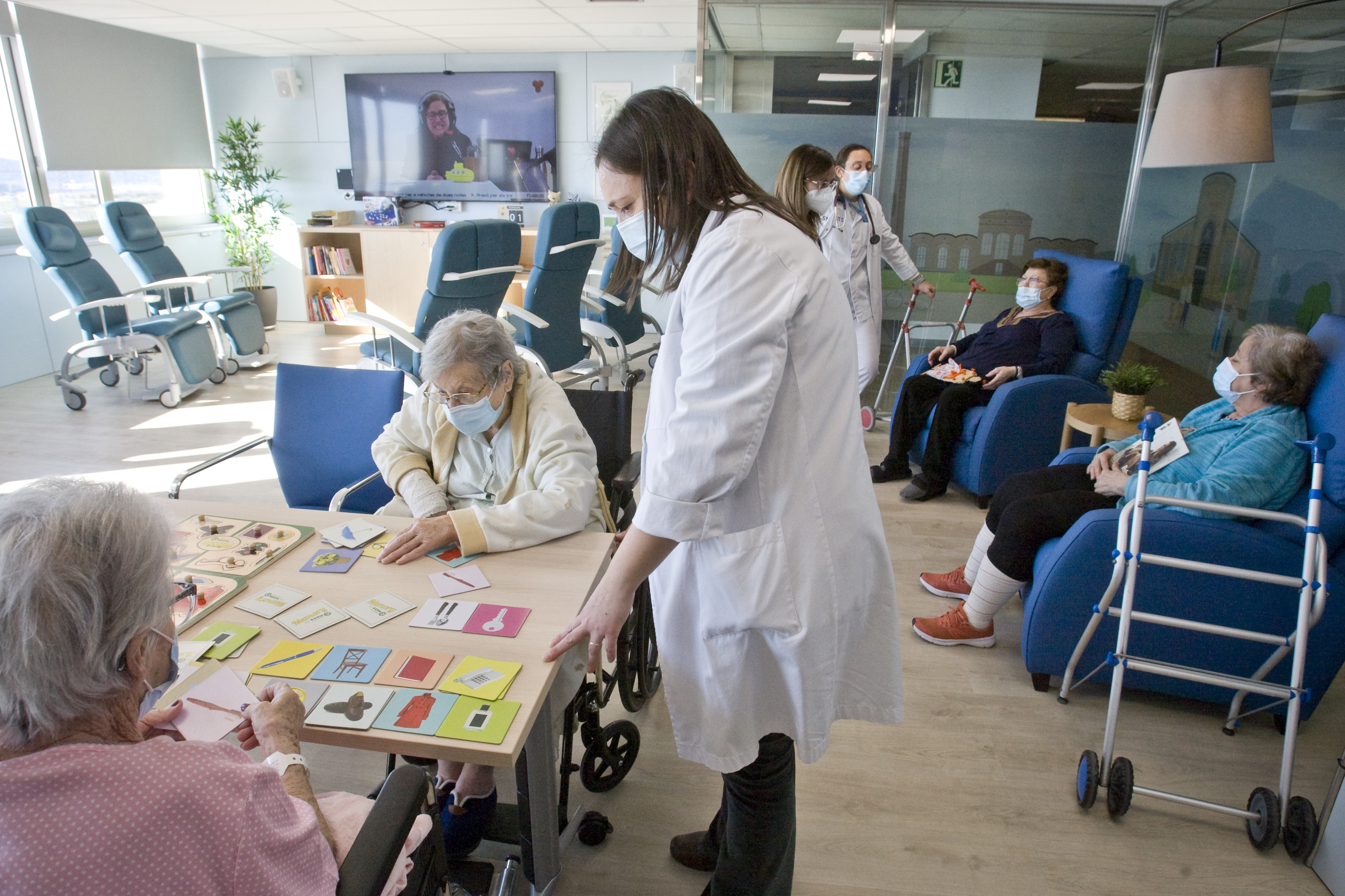L'Hospital de Terrassa estrena un espai d'activitats a la planta de convalescència