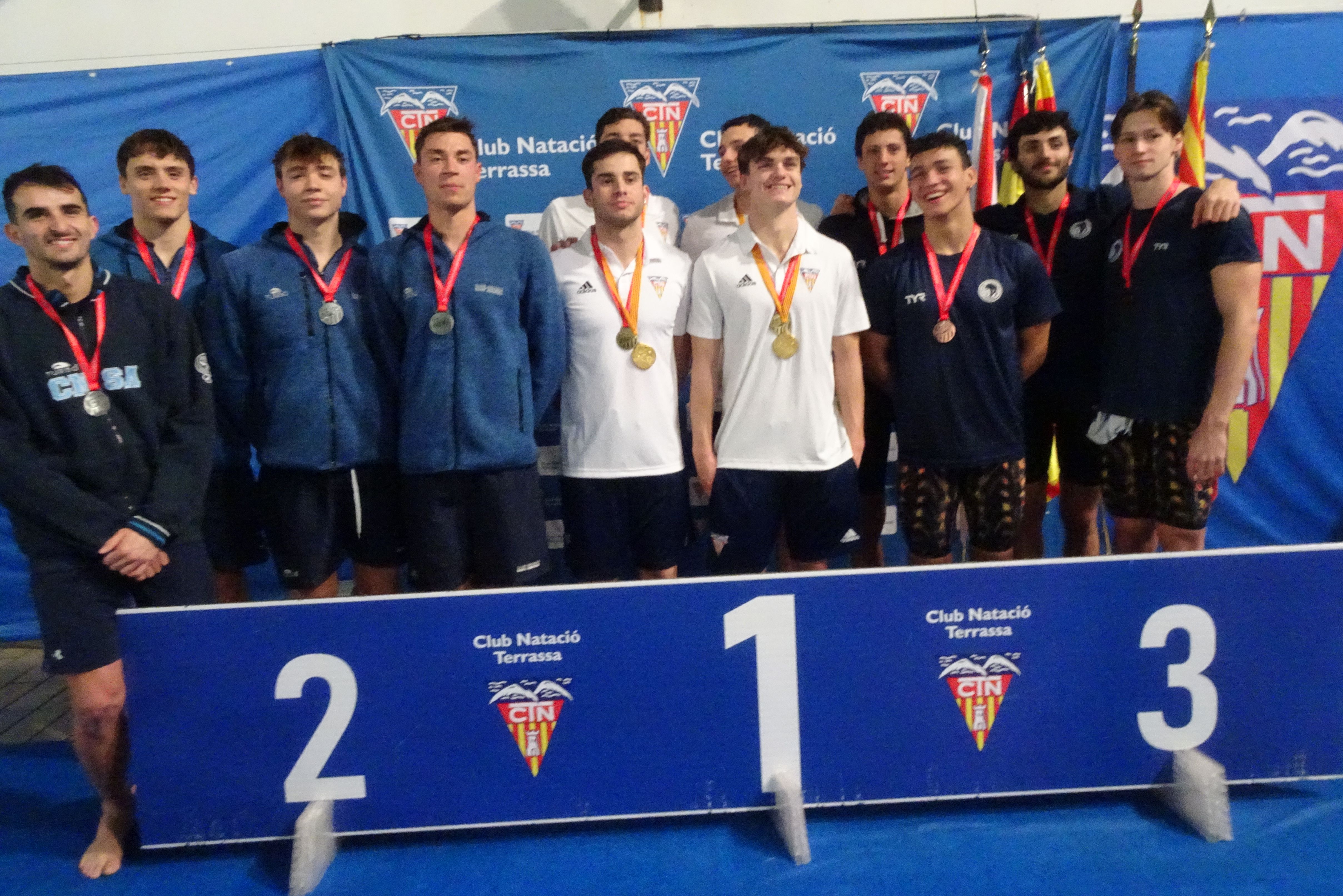 Cinc podis pel CN Terrassa en la segona jornada del campionat català