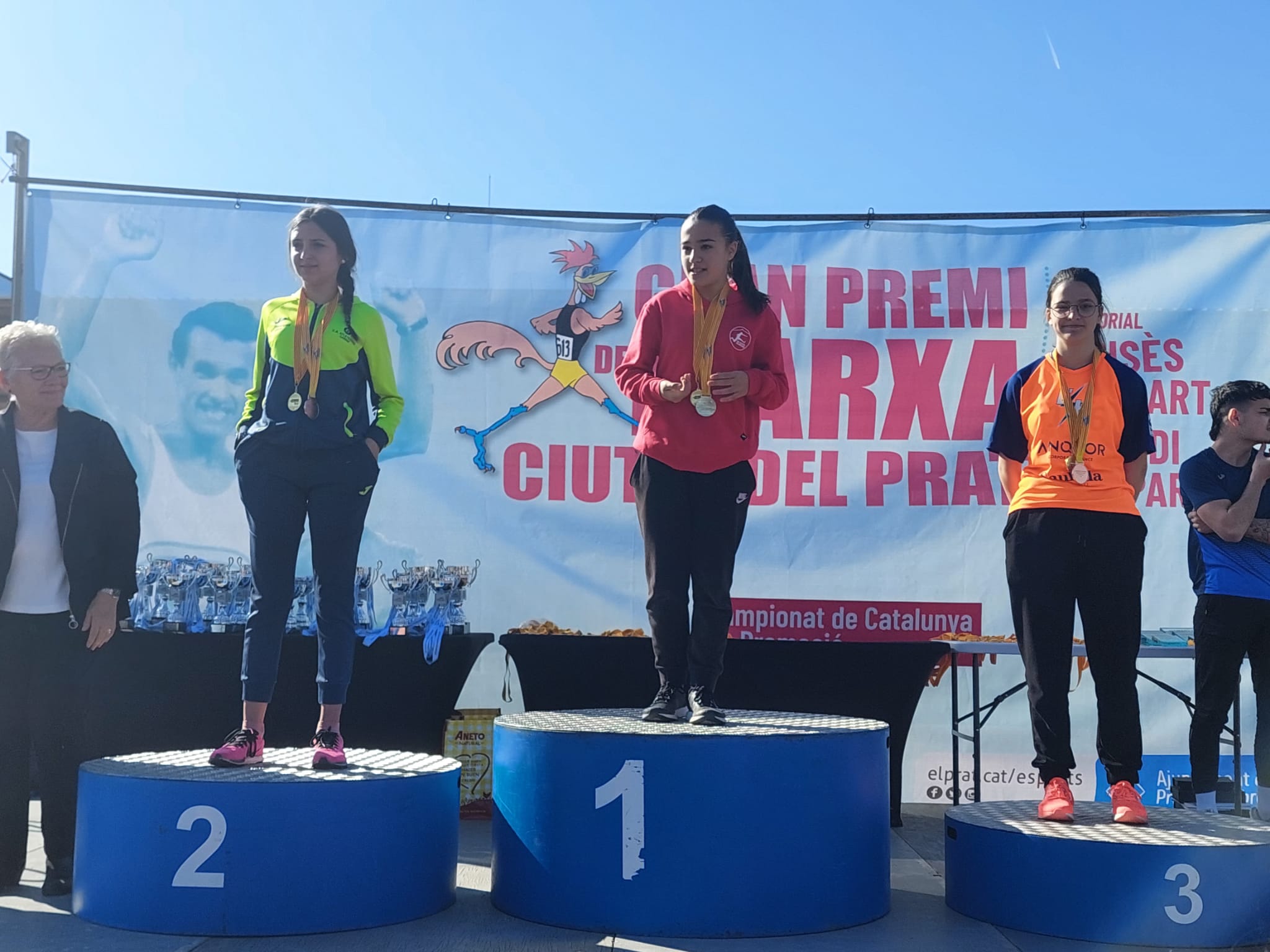 Andrea Moreno, bronze en el Campionat de Catalunya sub-16 de marxa