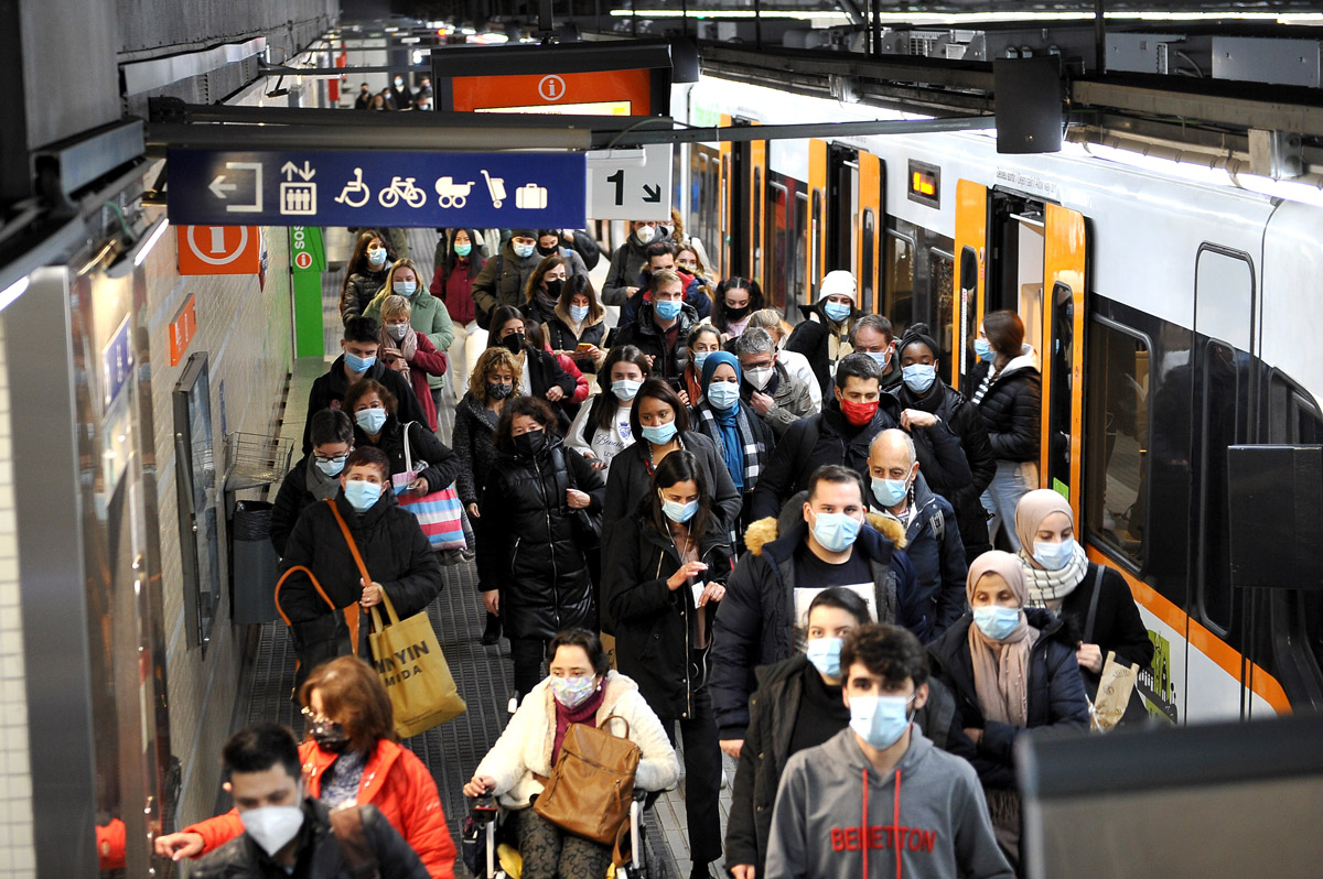 Últimes hores de mascaretes al transport públic