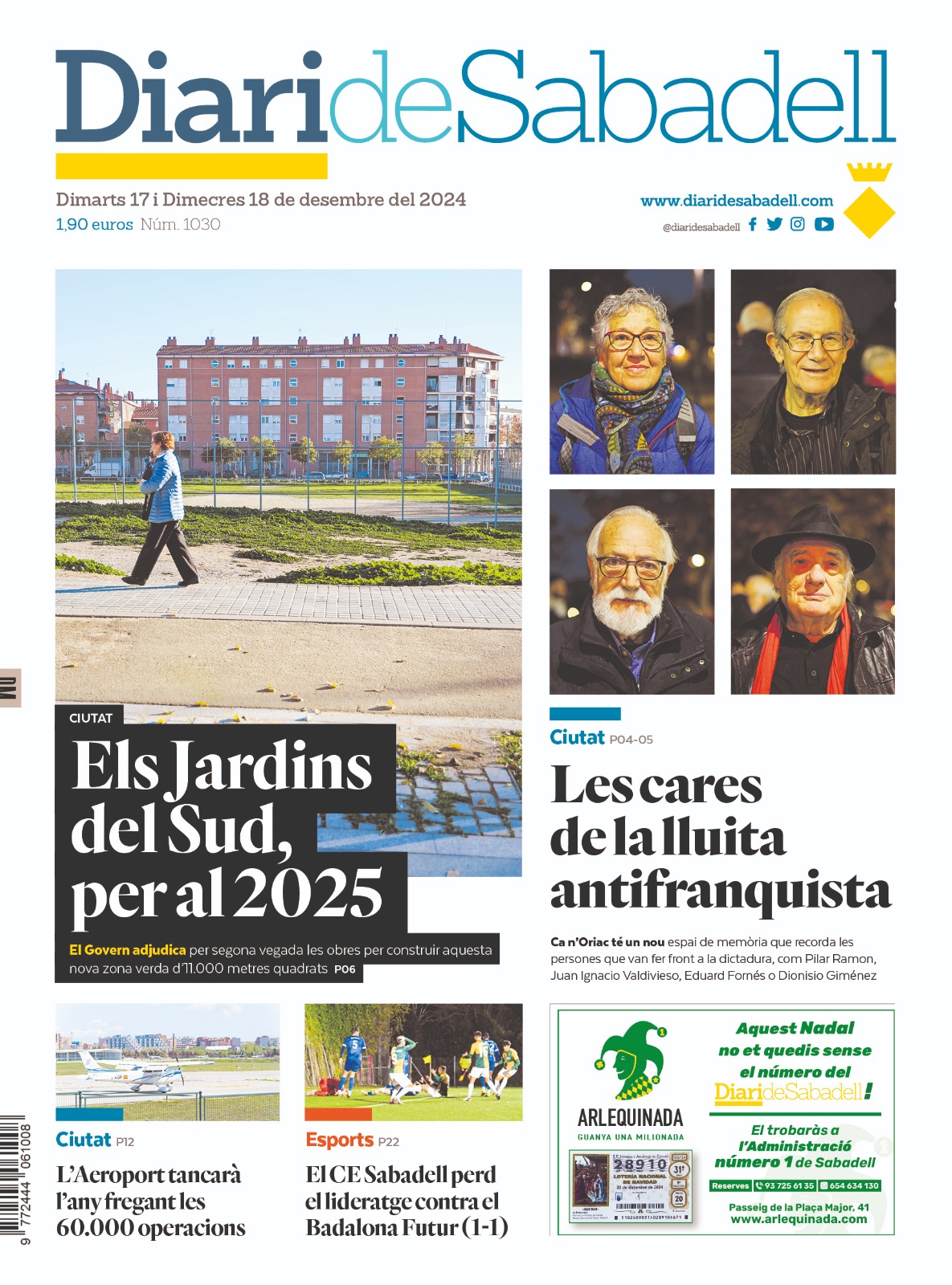 Les notícies més destacades del dia a Sabadell