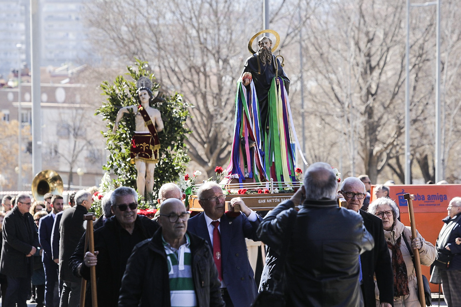 FOTOS | Processó de l'Hermandad de San Sebastián de Fiñana a Terrassa