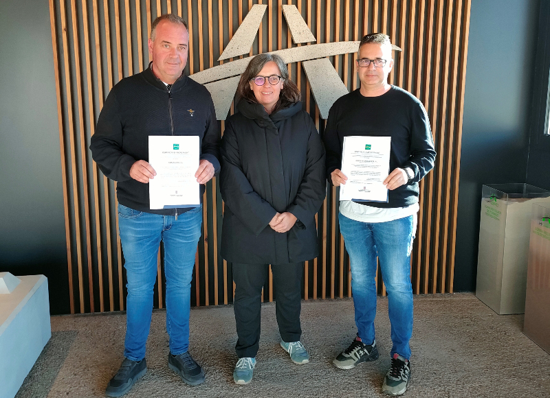 Hercal rep el distintiu de garantia de qualitat ambiental de la Generalitat