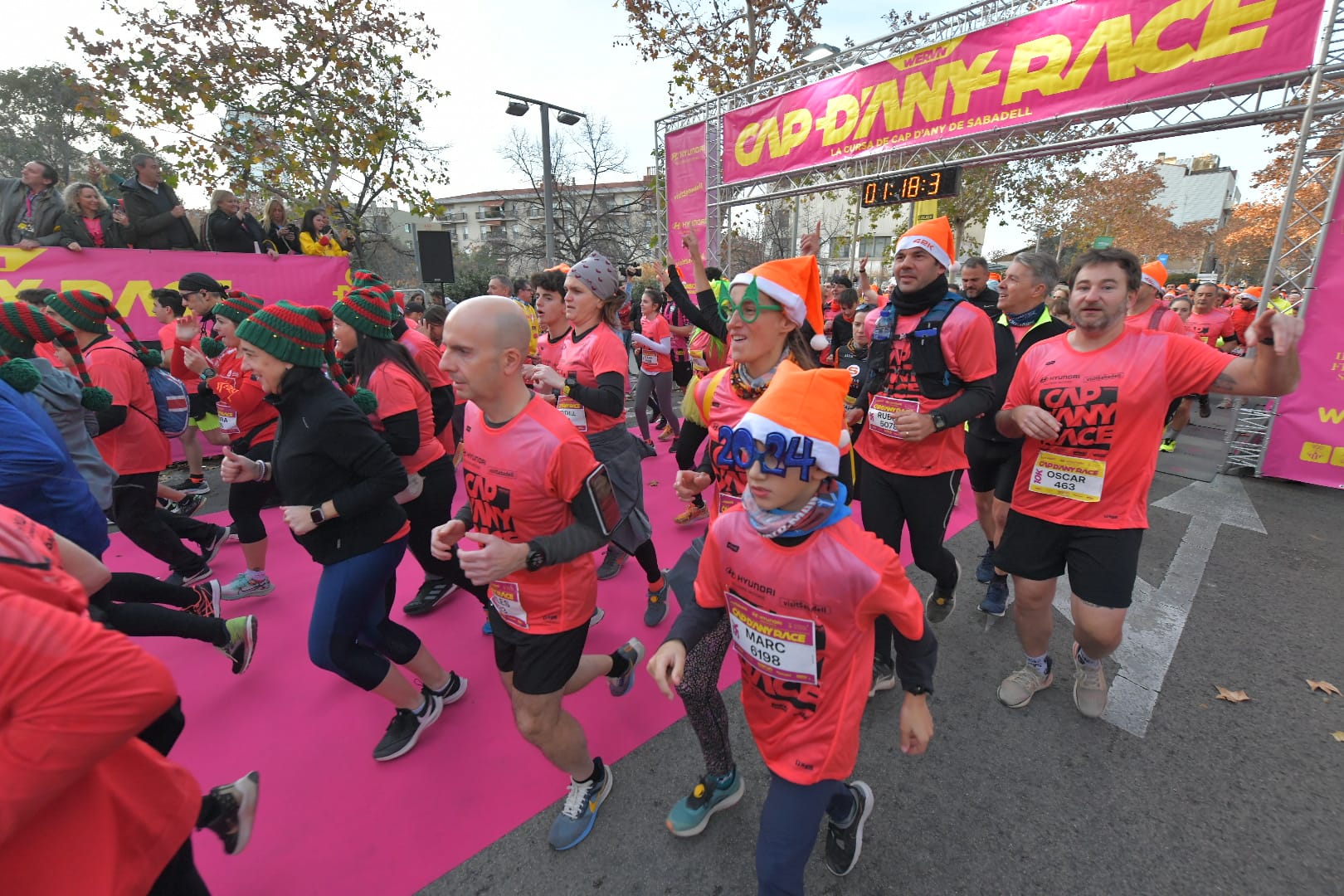 Sortegem dos dorsals de la Cap d'Any Race Sabadell 2024!