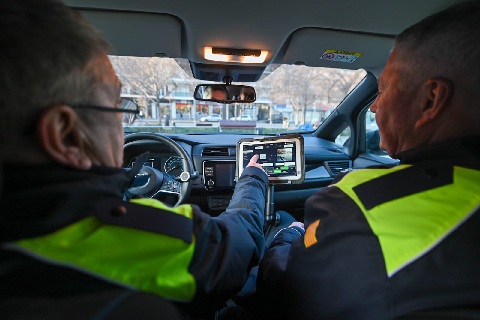 Un nou vehicle amb lector de matrícules a Sant Cugat