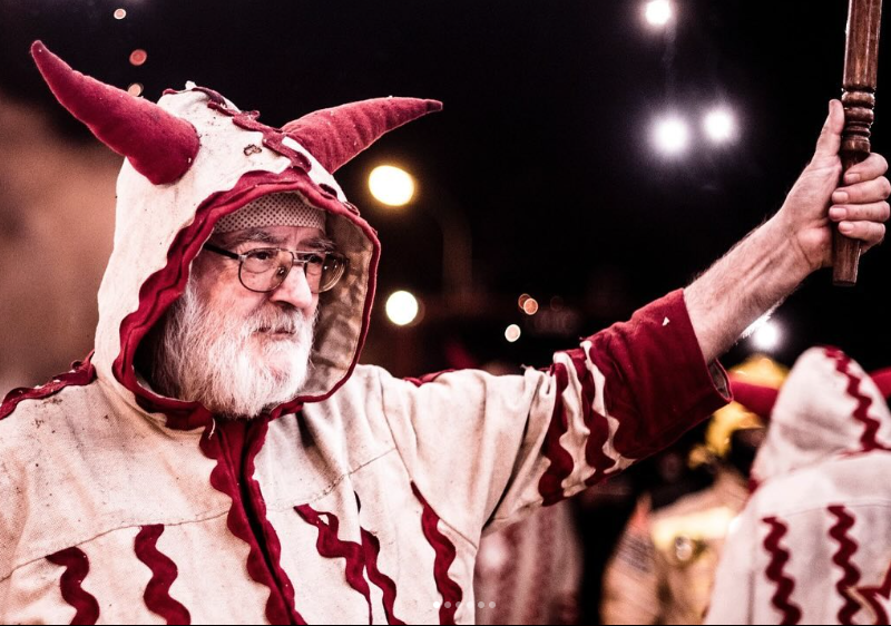 Dol en el Ball de Diables de Sabadell per la mort de Gustau Erill