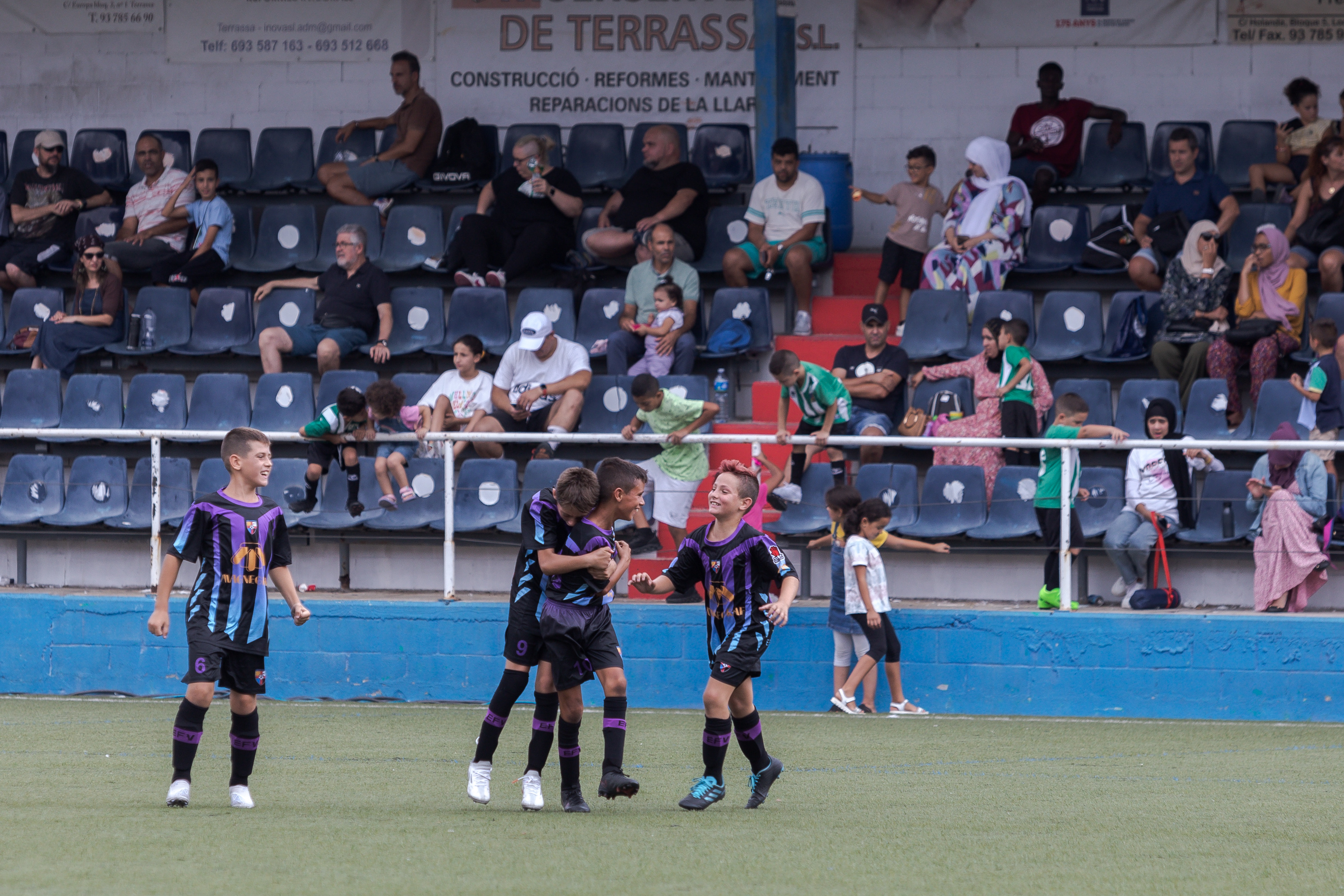 Els clubs de futbol de Terrassa volen aturar la violència